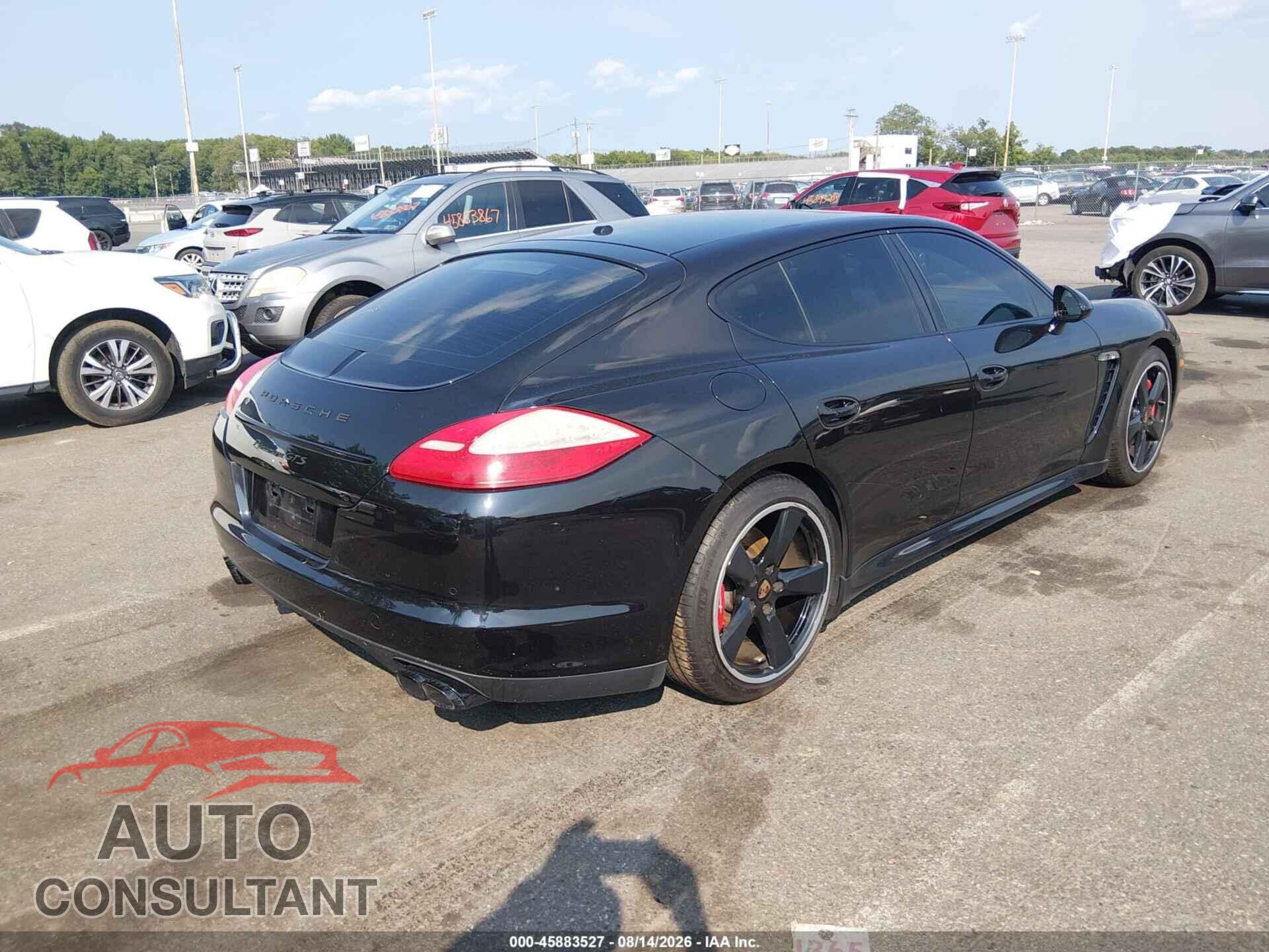 PORSCHE PANAMERA 2013 - WP0AF2A72DL076298