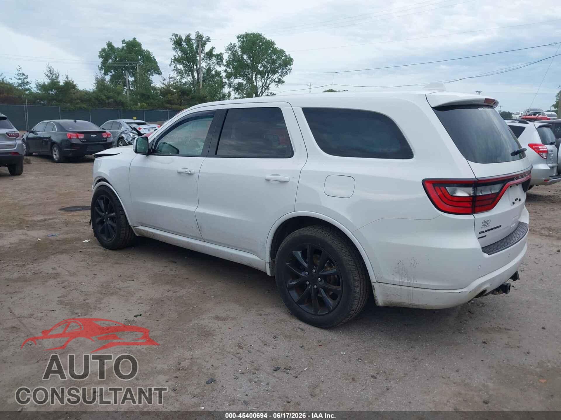 DODGE DURANGO 2017 - 1C4RDJDG8HC827909