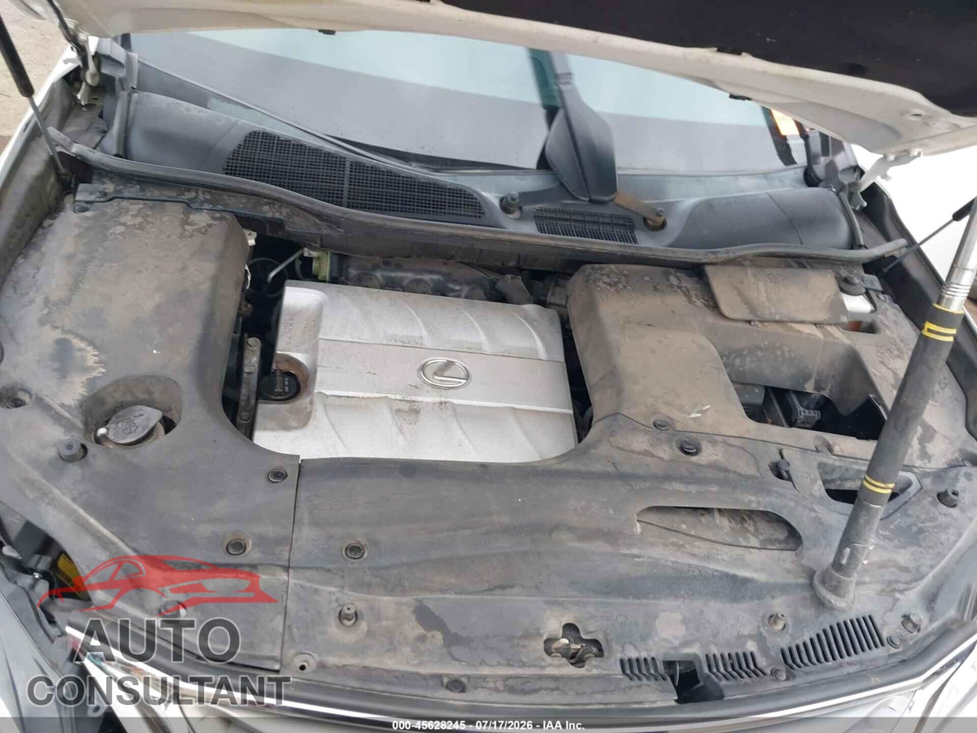 LEXUS RX 350 2013 - 2T2BK1BAXDC164247