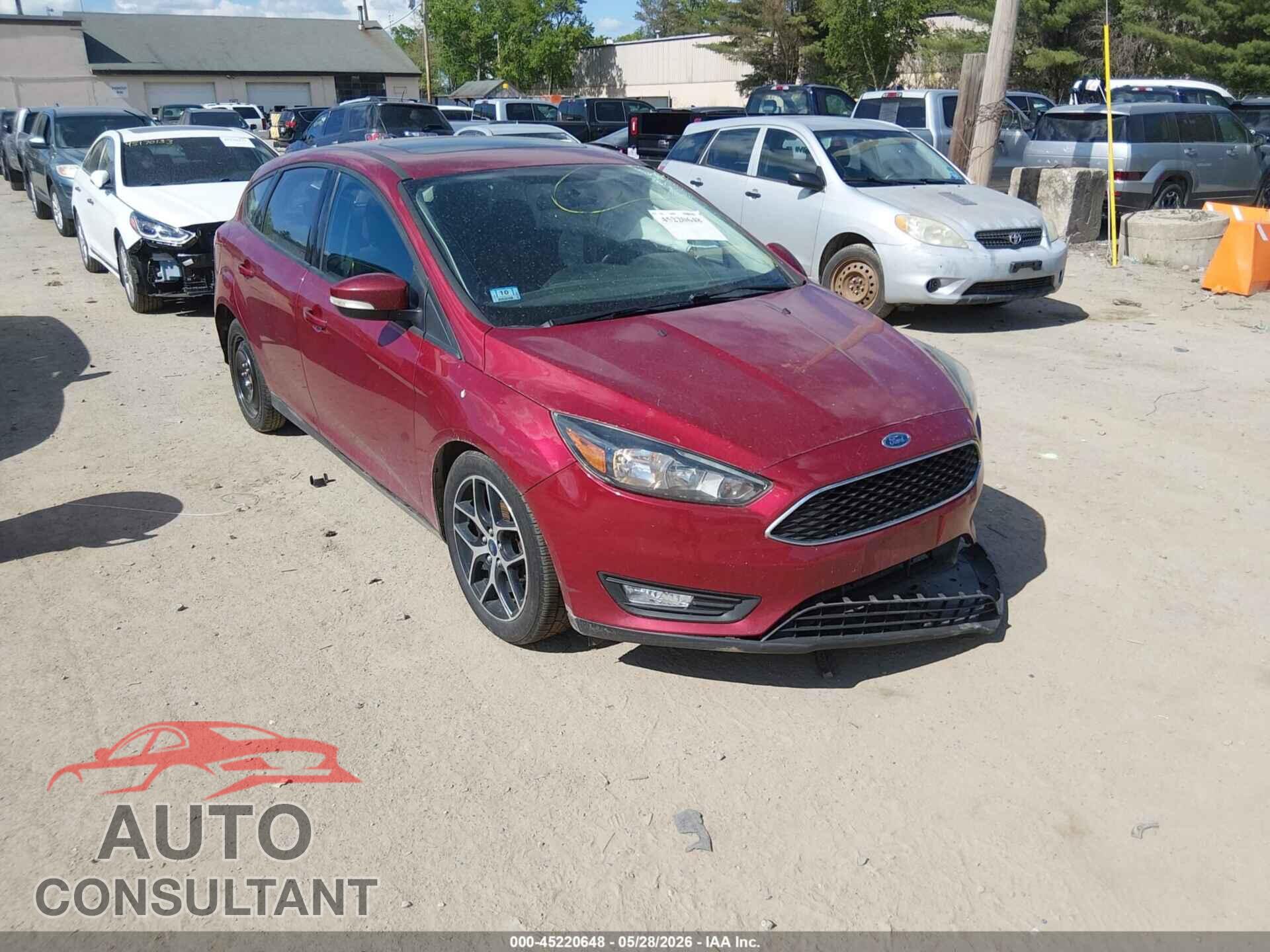 FORD FOCUS 2017 - 1FADP3M20HL311289