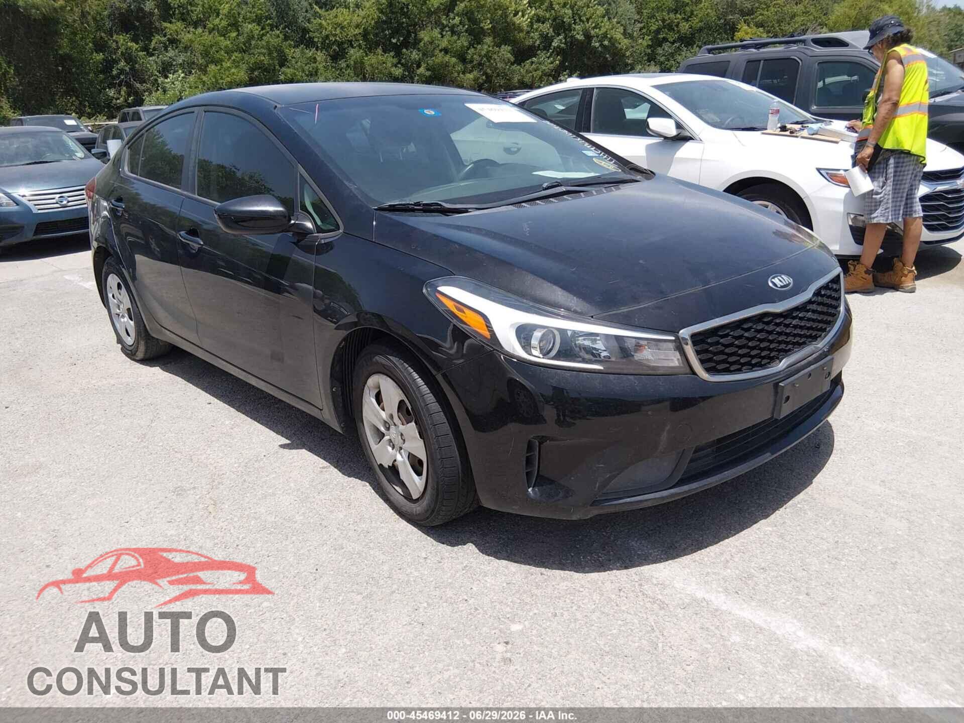 KIA FORTE 2017 - 3KPFK4A72HE106962