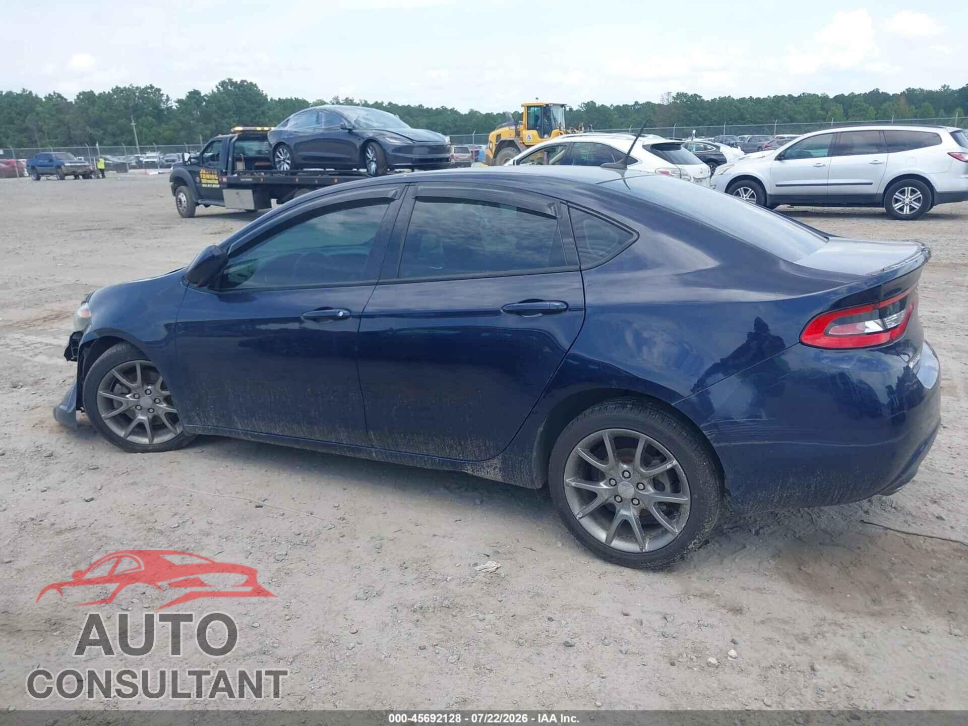 DODGE DART 2014 - 1C3CDFBB2ED825500