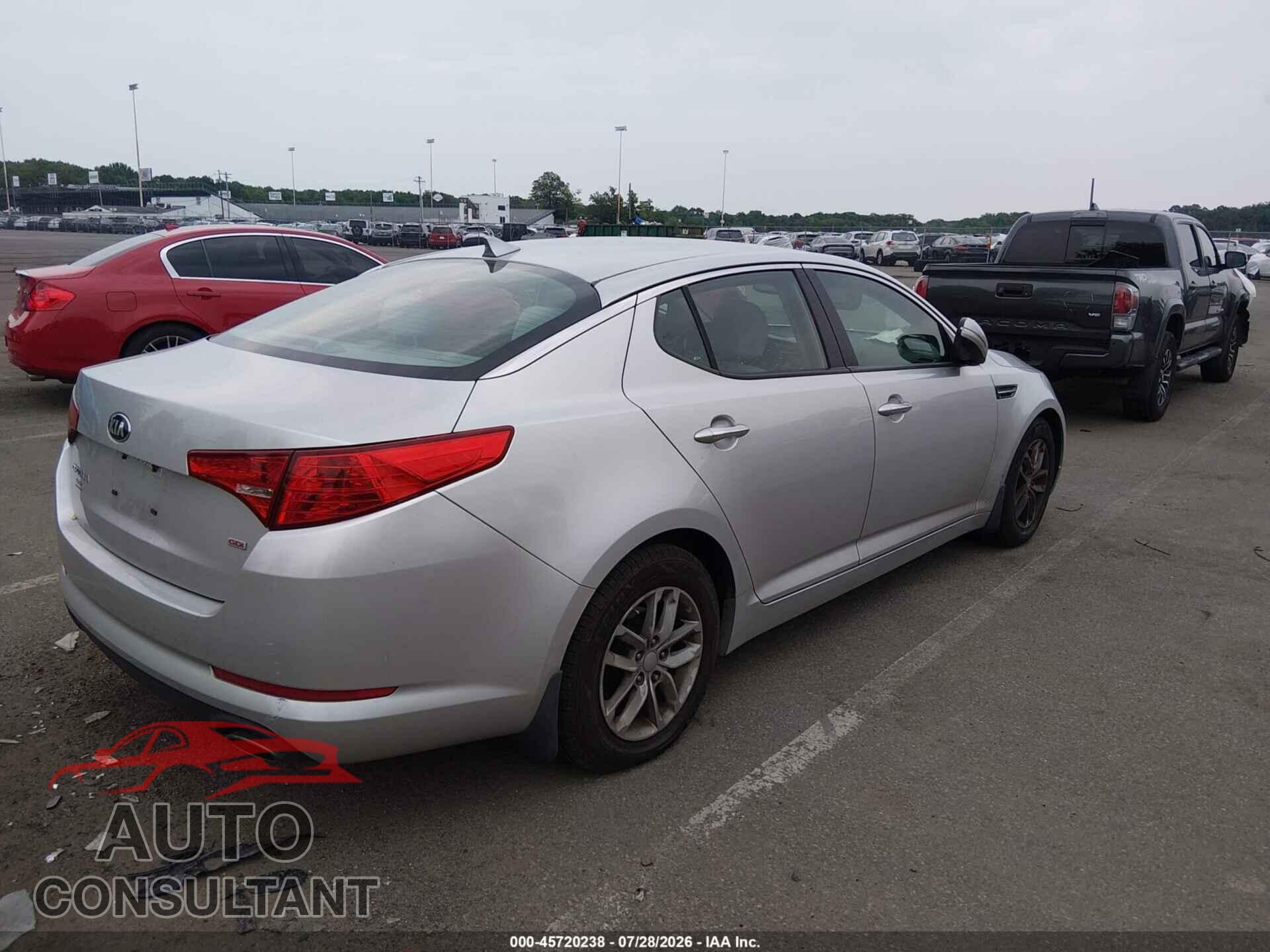 KIA OPTIMA 2013 - KNAGM4A76D5431289