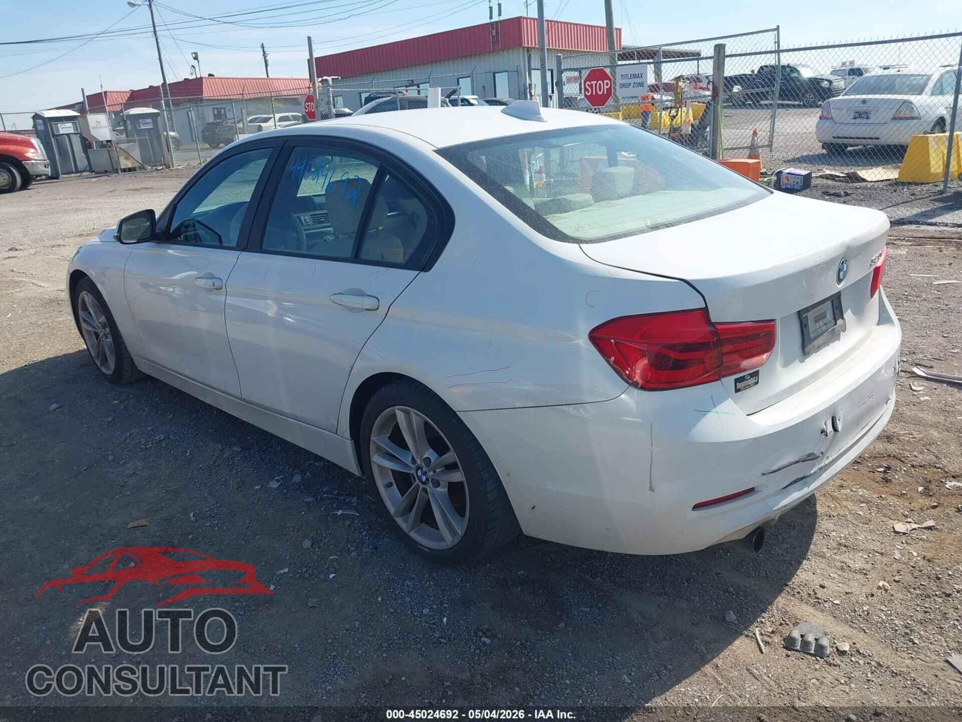 BMW 320I 2016 - WBA8E1G53GNU10362