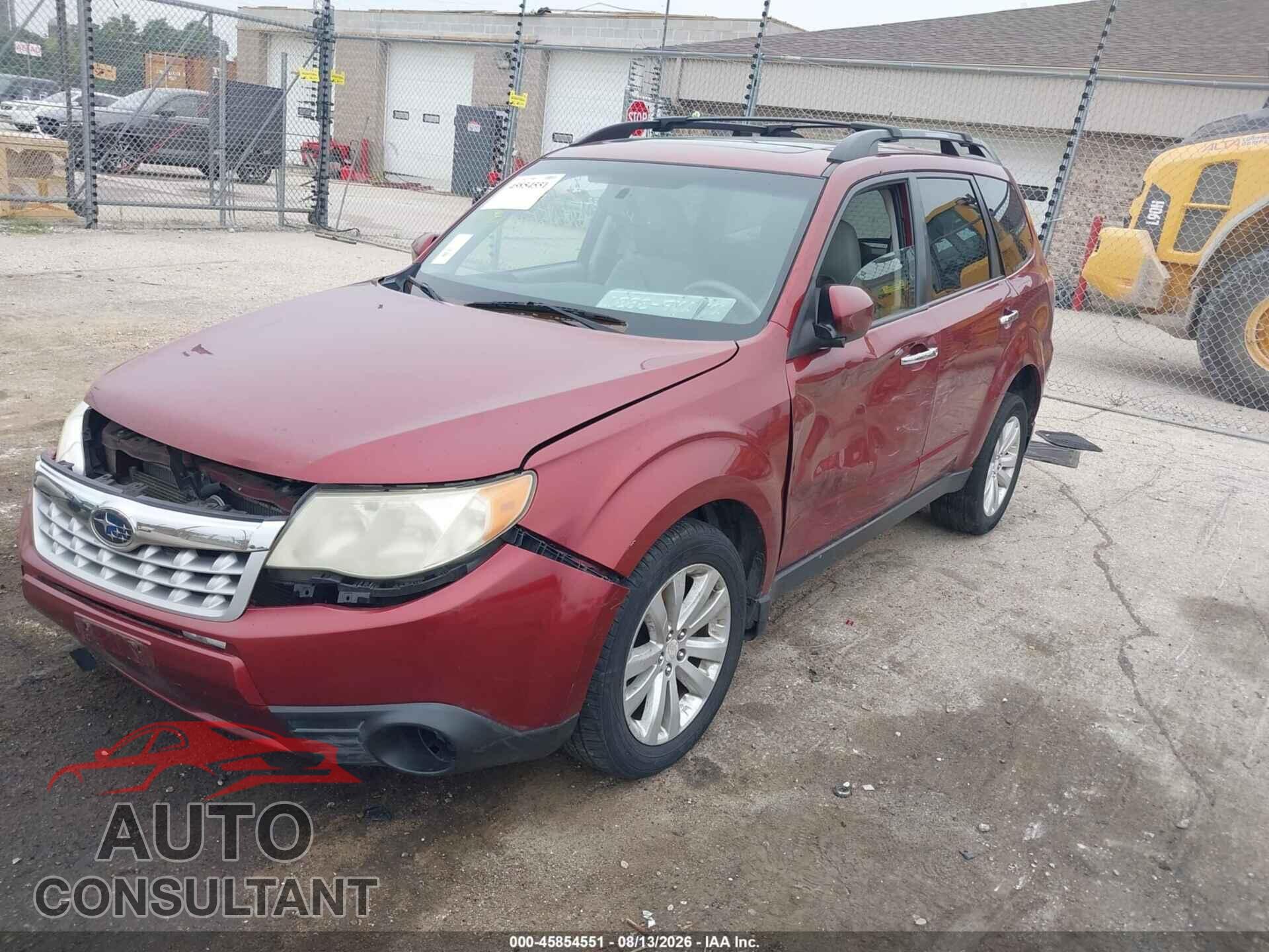 SUBARU FORESTER 2012 - JF2SHBDC5CH423648