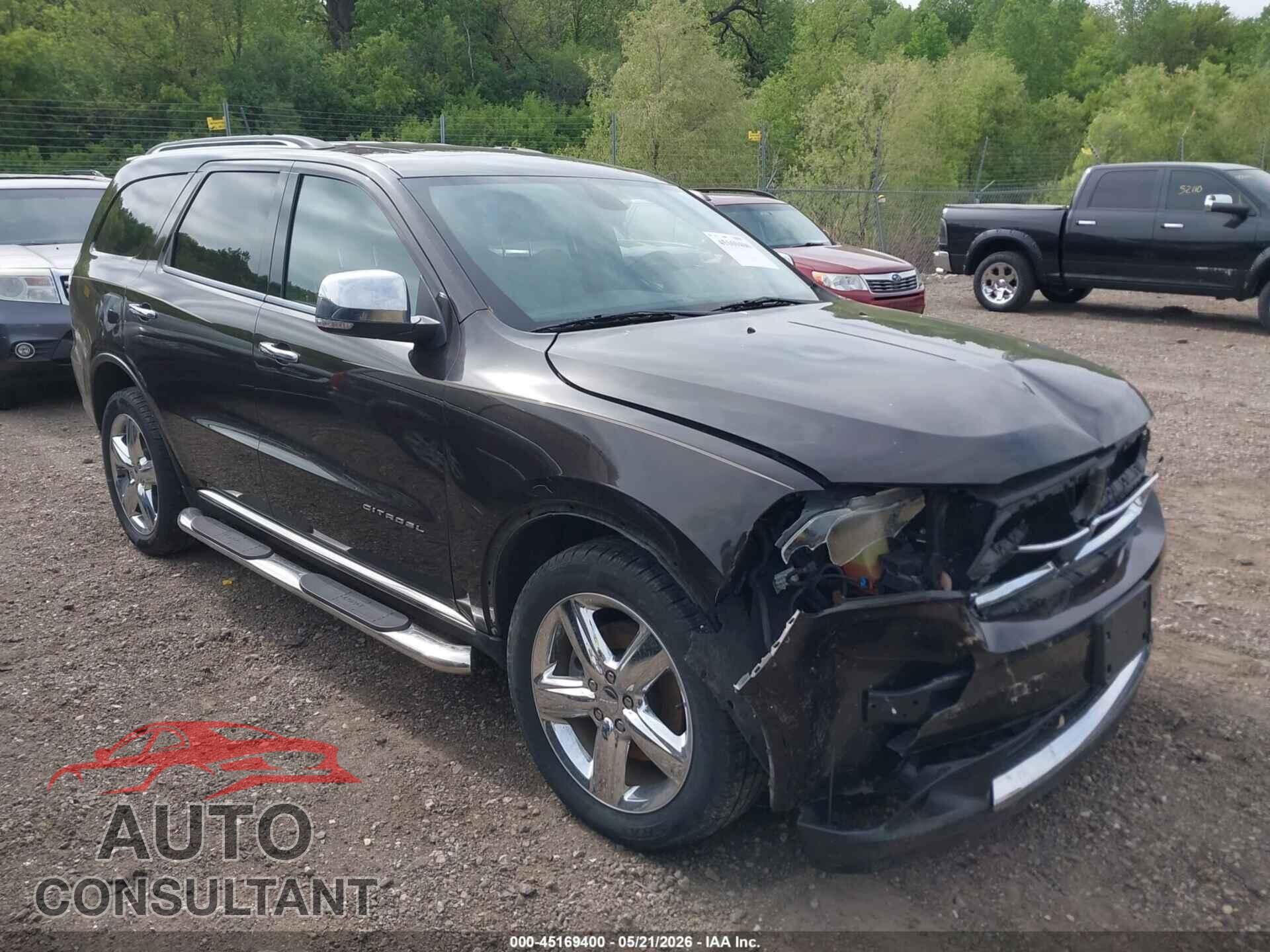 DODGE DURANGO 2012 - 1C4RDJEG7CC337274