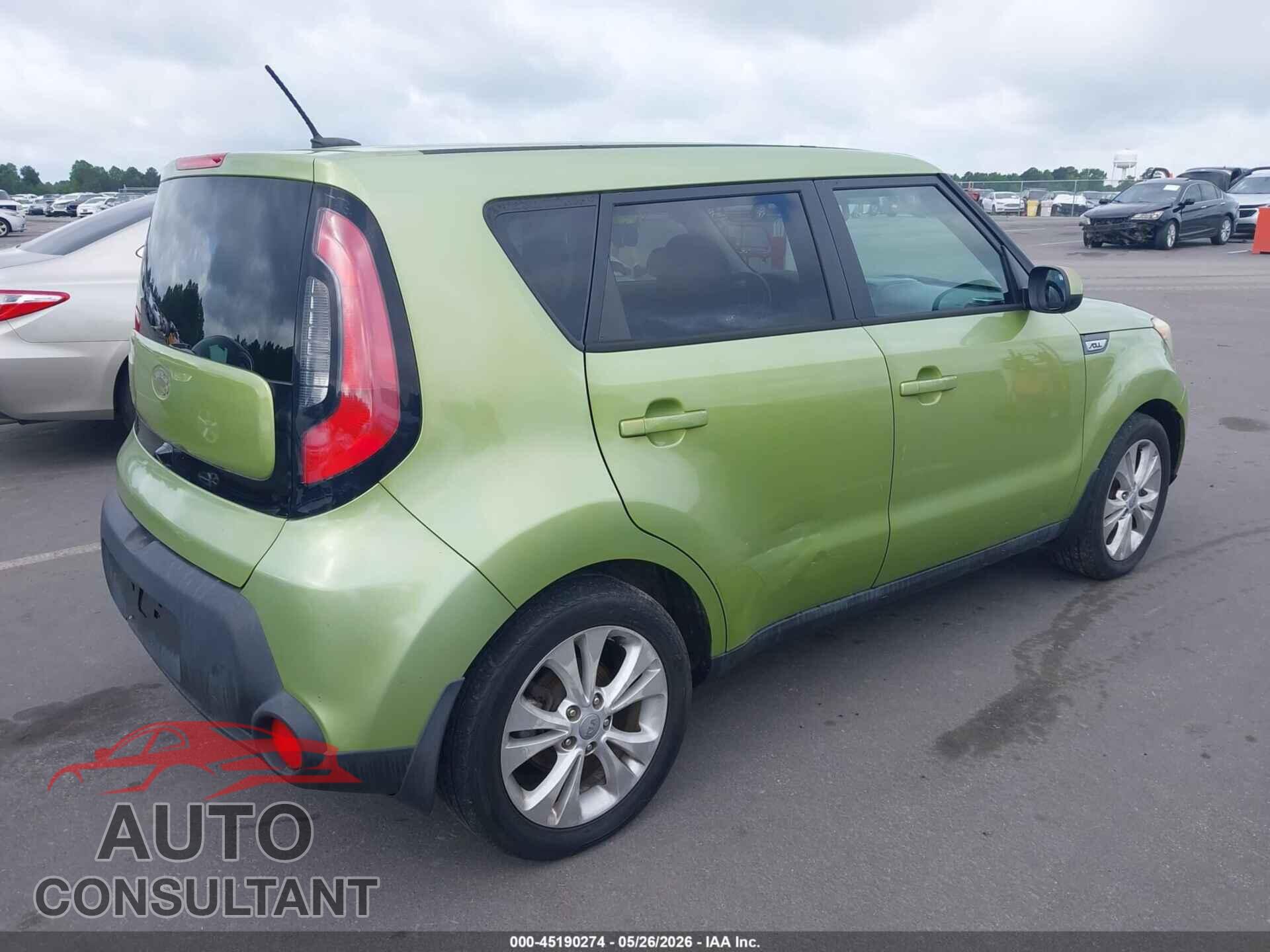 KIA SOUL 2015 - KNDJP3A53F7758880