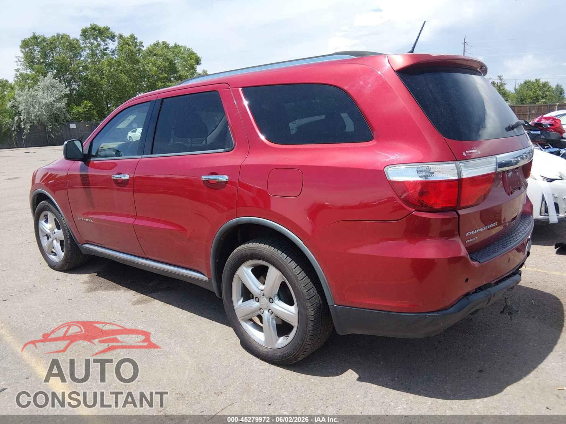 DODGE DURANGO 2011 - 1D4SE5GT7BC695752