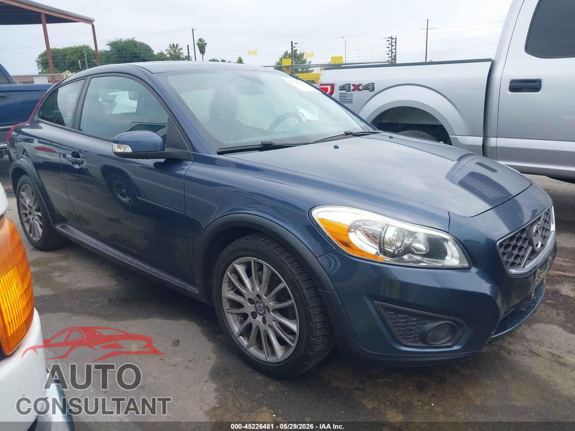 VOLVO C30 2011 - YV1672MK7B2222467