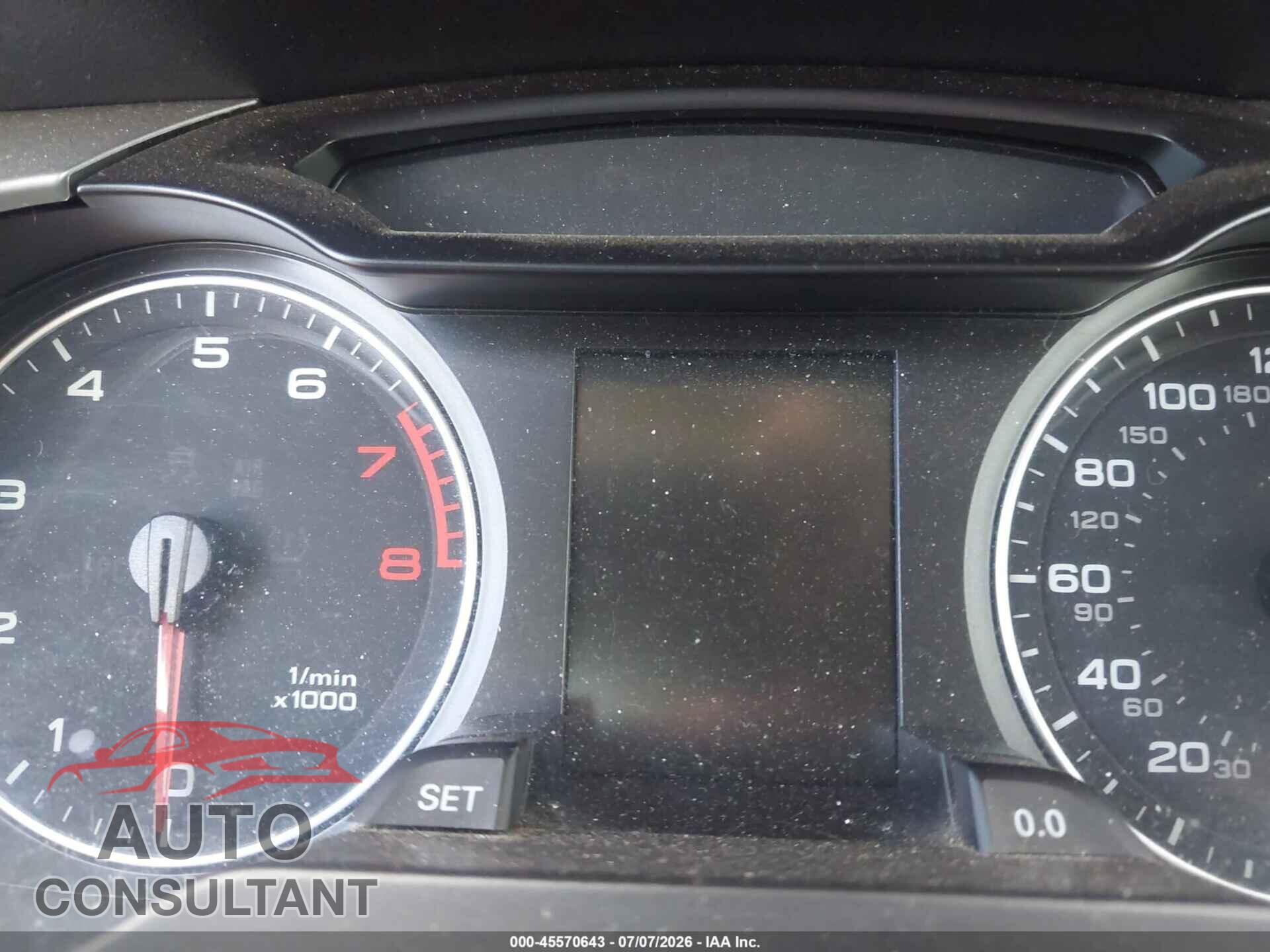 AUDI A4 2012 - WAU4FBFL0CA084488