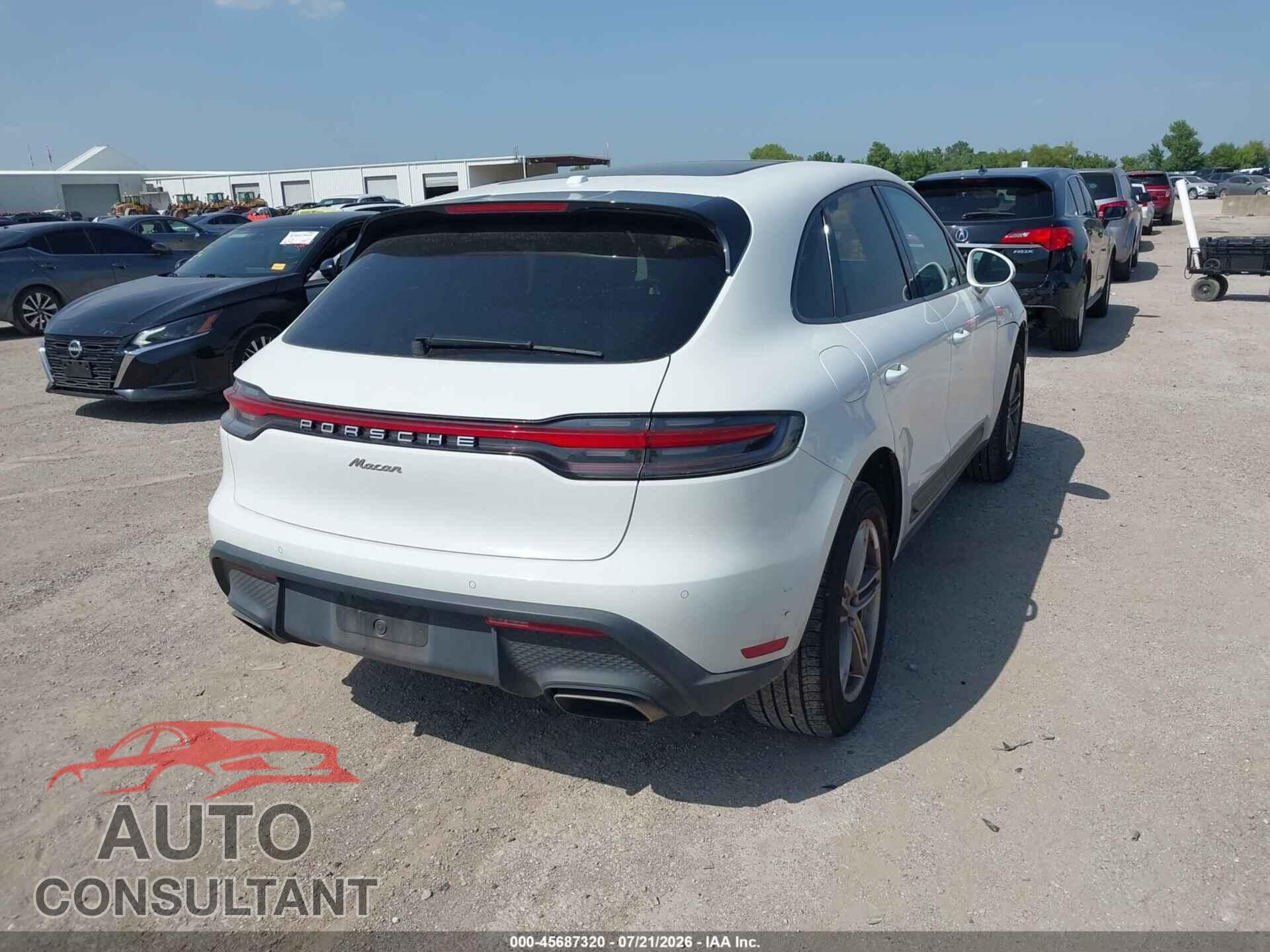 PORSCHE MACAN 2022 - WP1AA2A51NLB02502
