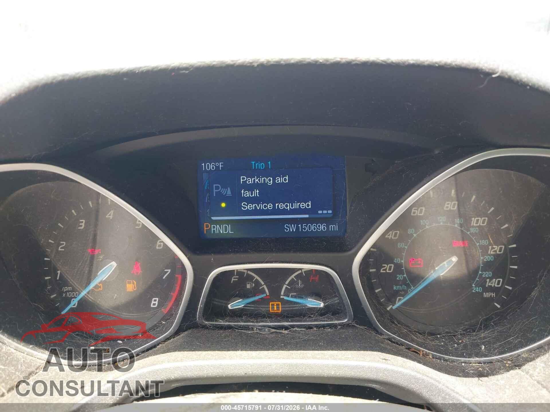 FORD FOCUS 2014 - 1FADP3F29EL190318