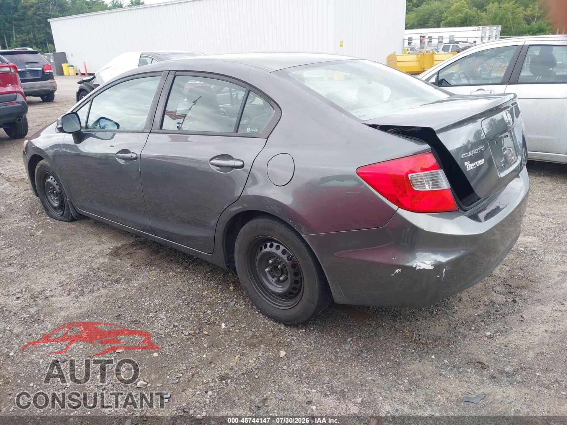 HONDA CIVIC 2012 - 19XFB2F53CE014988