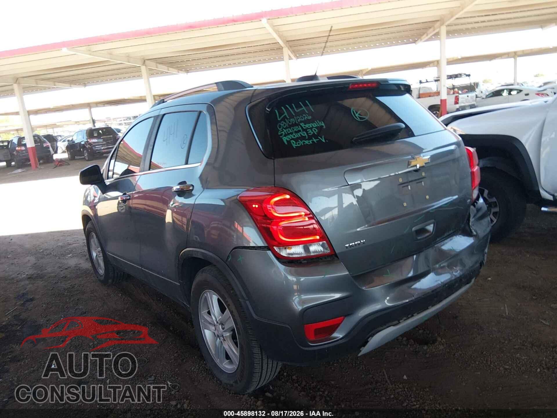 CHEVROLET TRAX 2019 - KL7CJLSB0KB932553