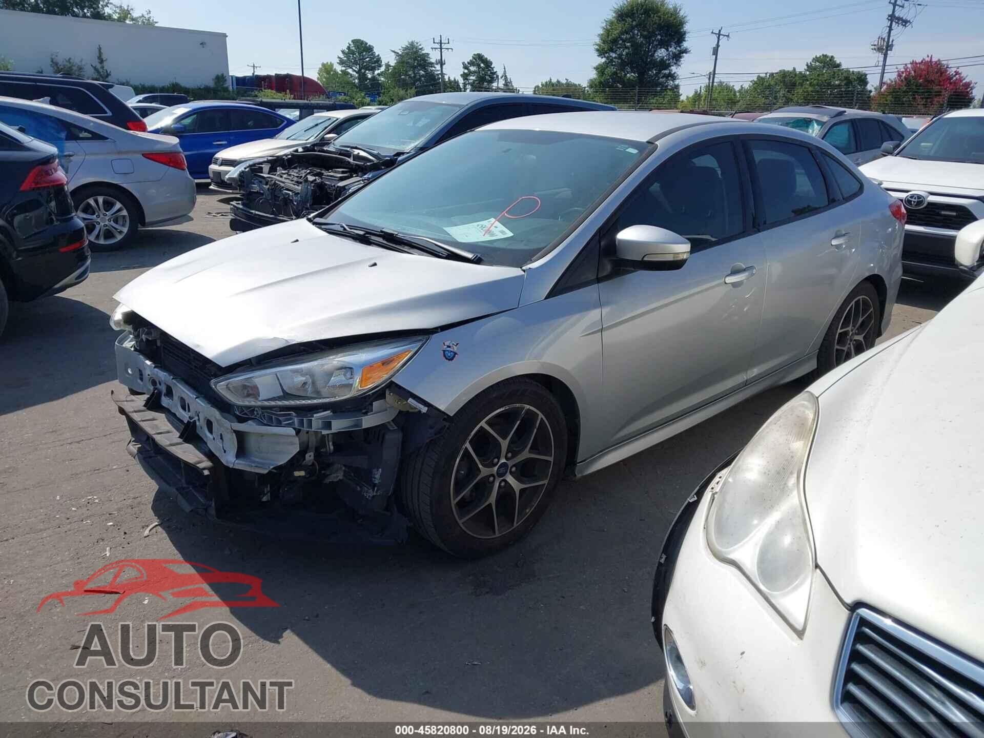FORD FOCUS 2016 - 1FADP3F20GL356633