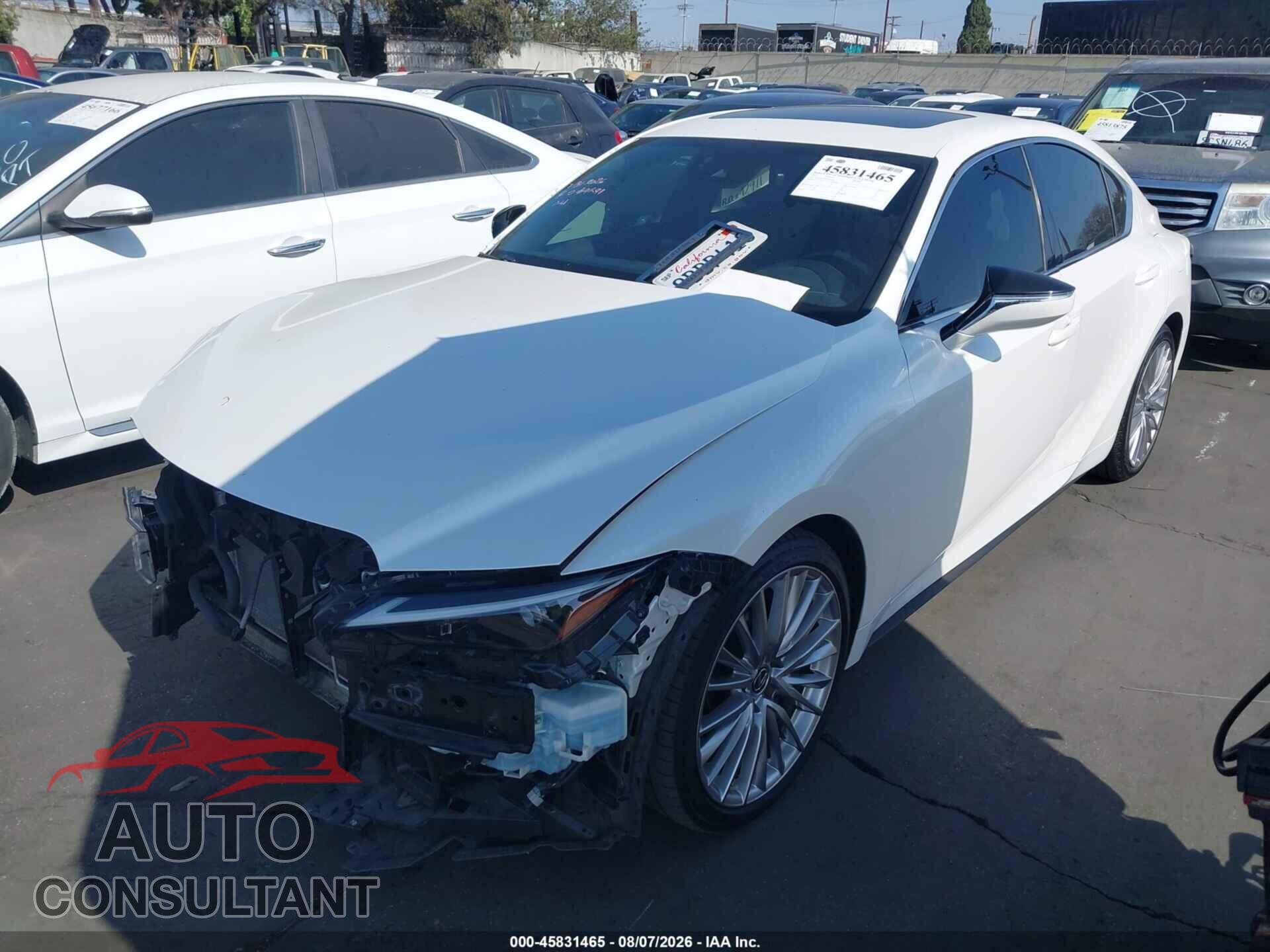 LEXUS IS 300 2022 - JTHDA1D28N5122193