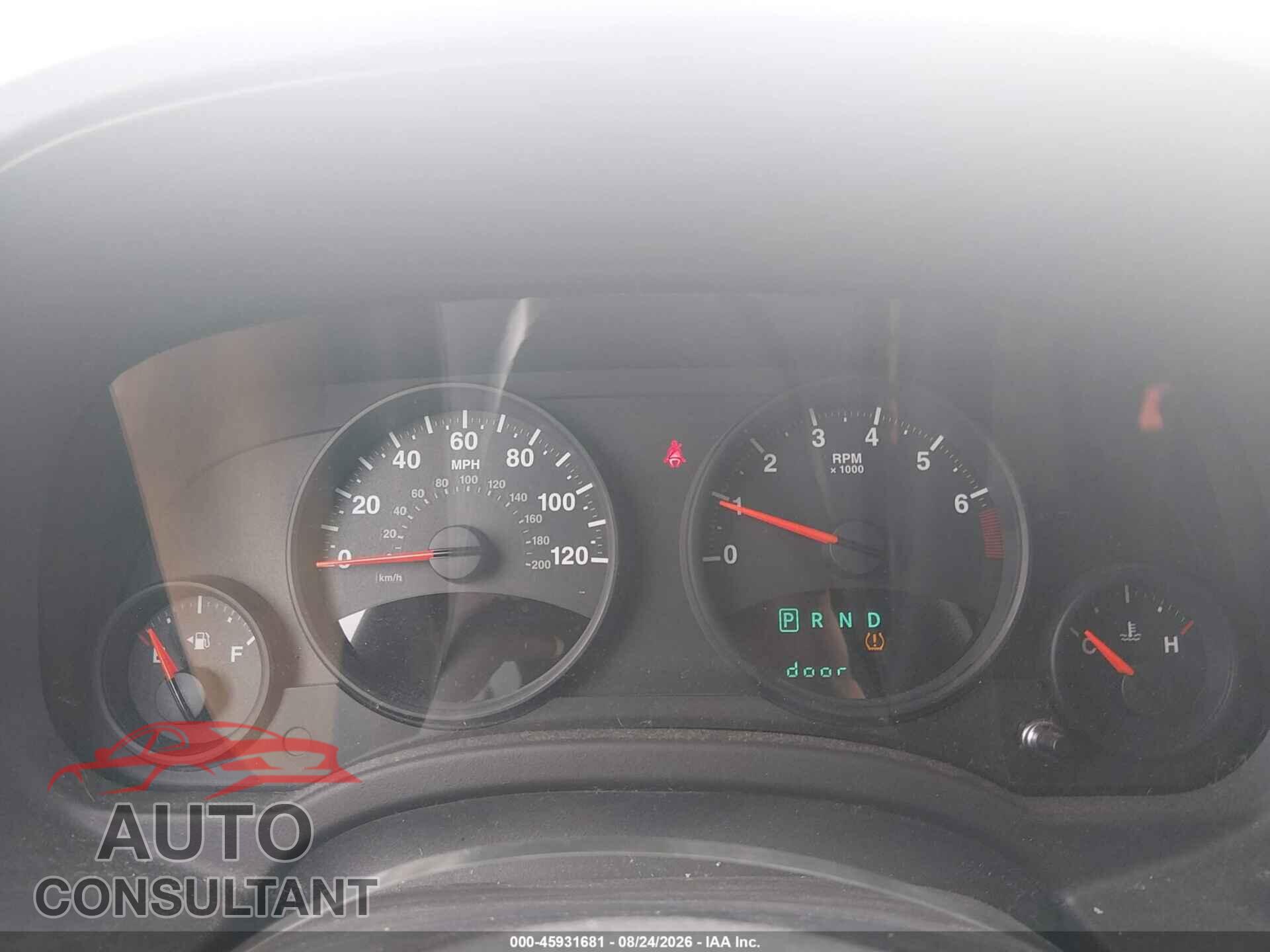 JEEP COMPASS 2012 - 1C4NJCBA8CD657250