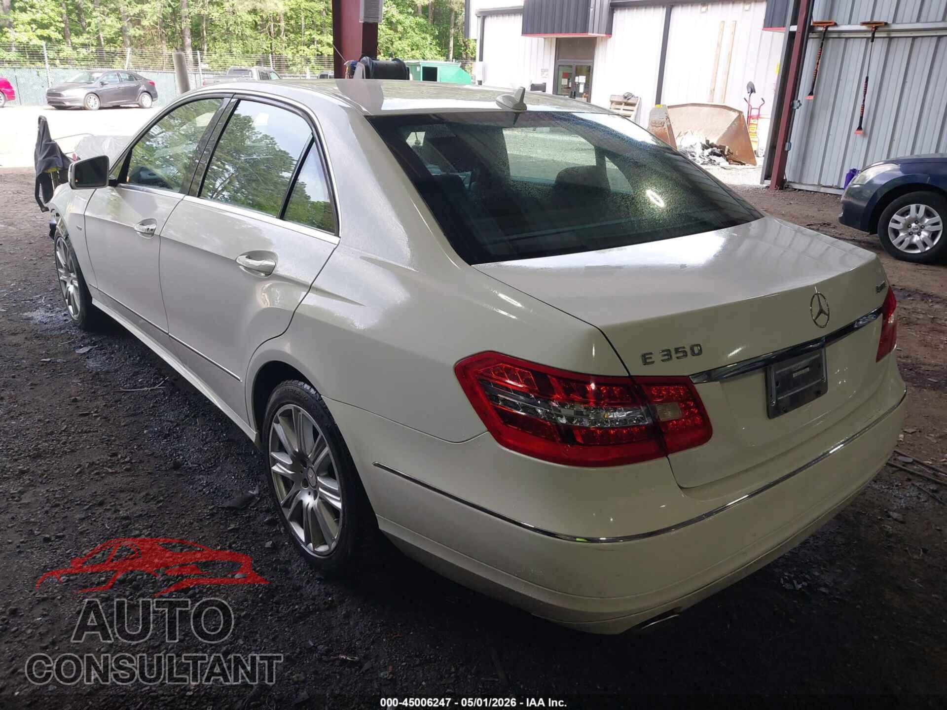 MERCEDES-BENZ E 350 2012 - WDDHF8JB7CA623488