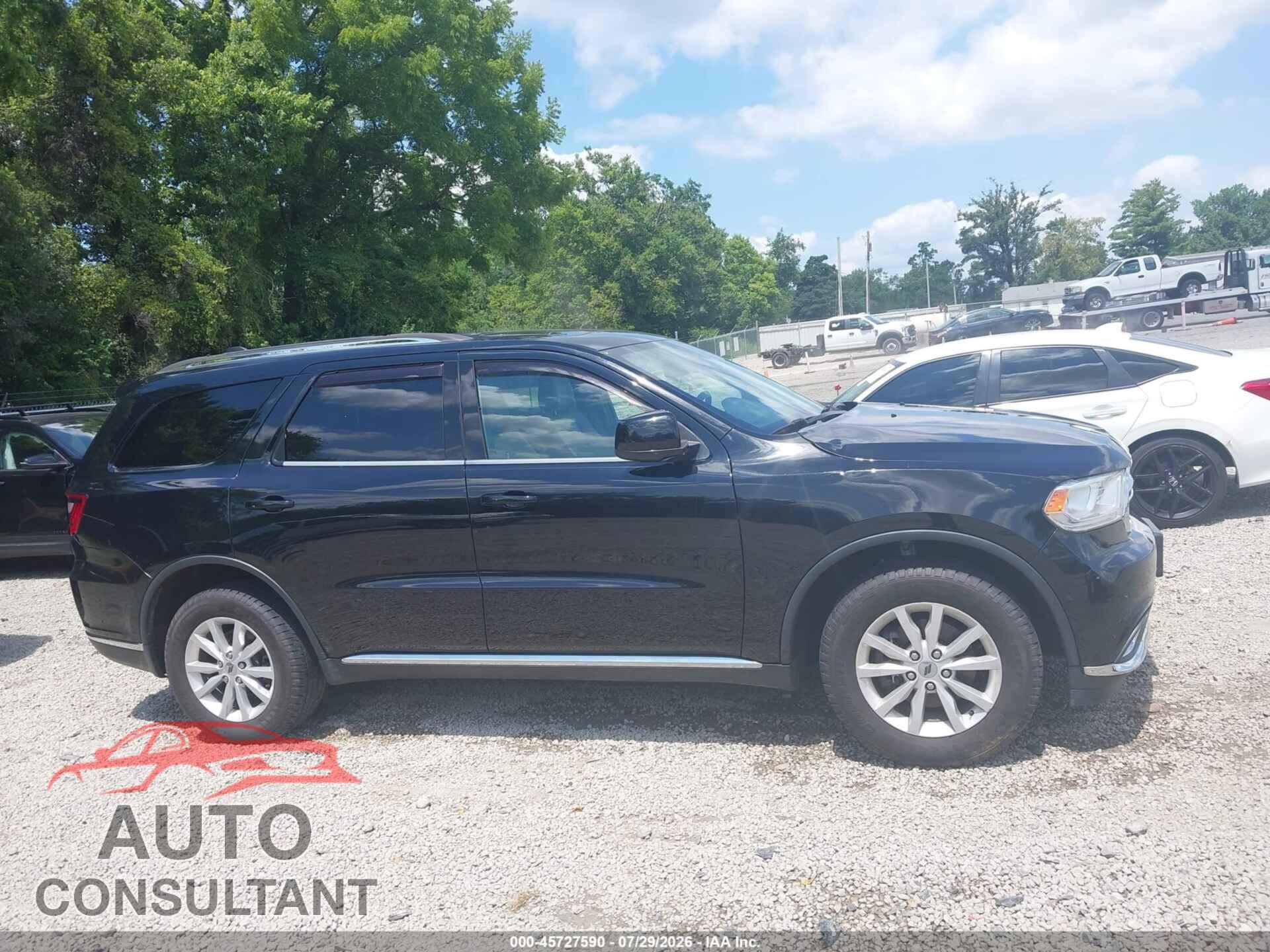 DODGE DURANGO 2019 - 1C4RDJAG7KC576411