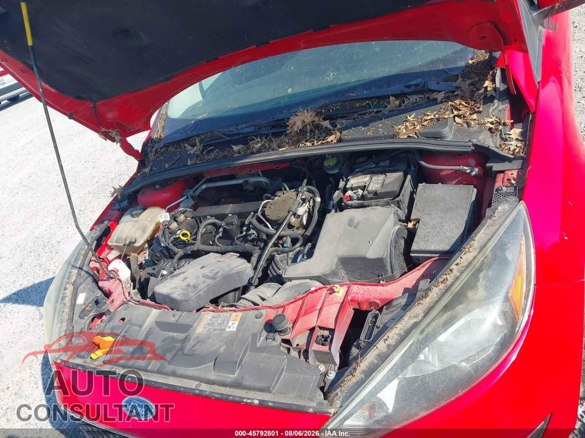 FORD FOCUS 2016 - 1FADP3F25GL267334