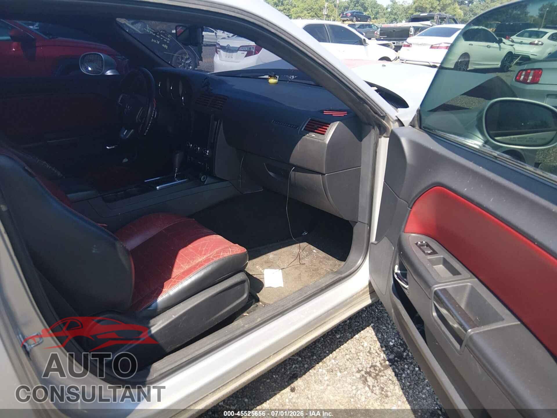 DODGE CHALLENGER 2012 - 2C3CDYAG3CH269383
