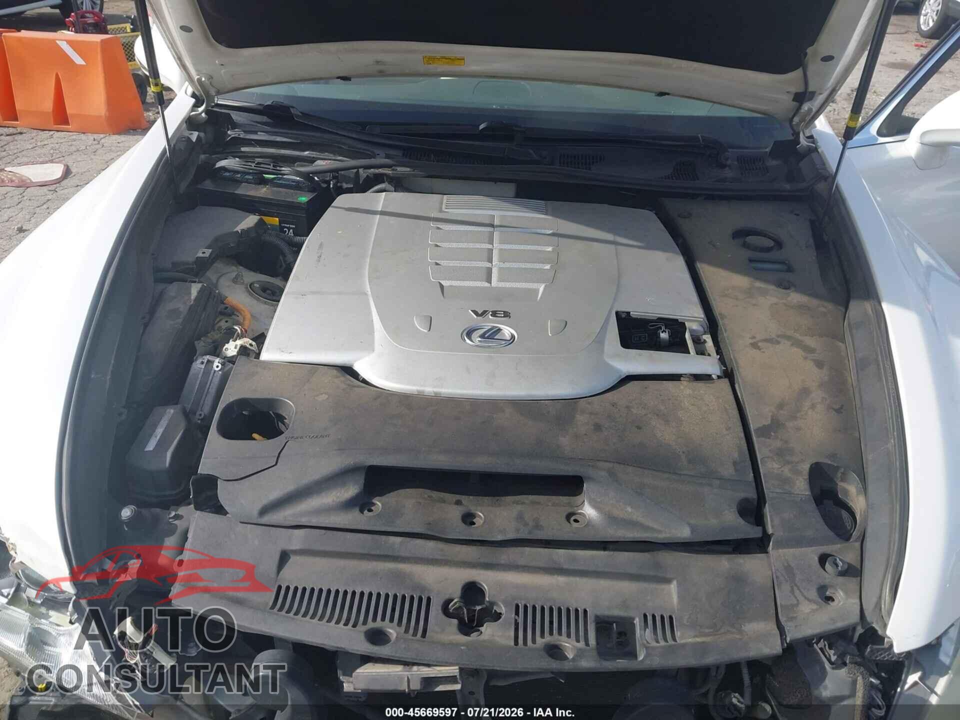 LEXUS LS 460 2011 - JTHBL5EF6B5107150
