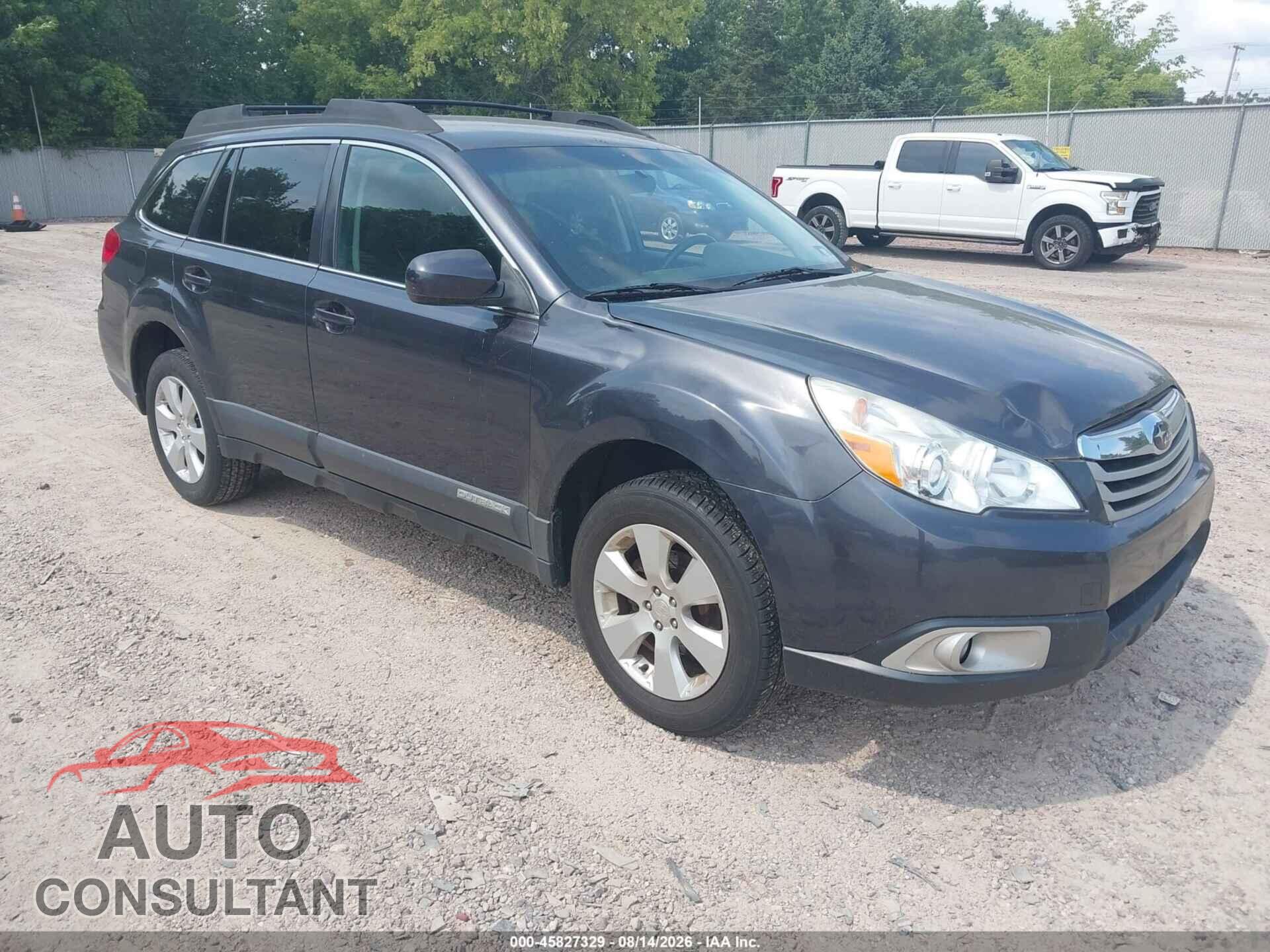 SUBARU OUTBACK 2012 - 4S4BRBBC2C1208392