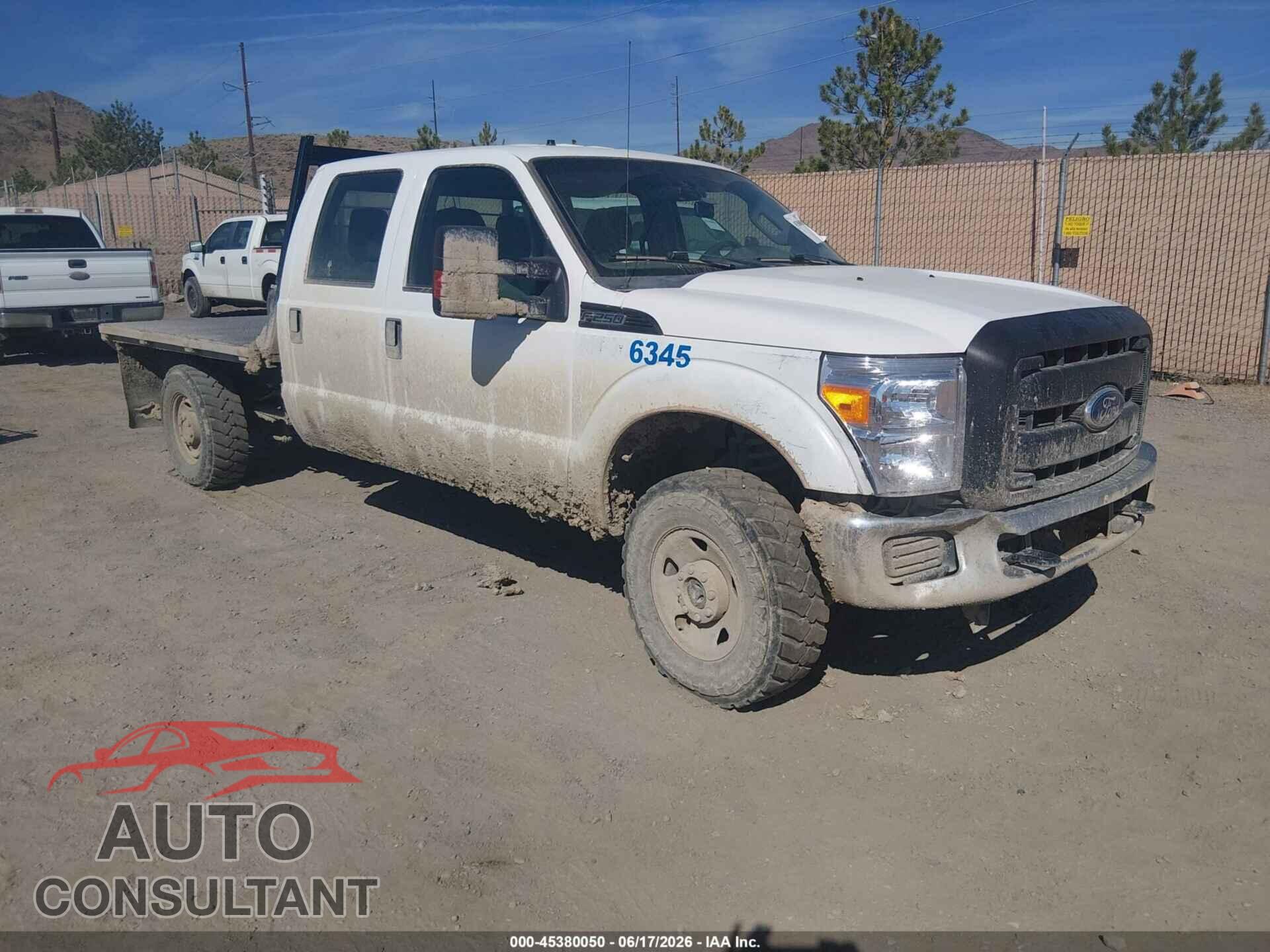 FORD F-250 2011 - 1FT7W2B60BEC69325