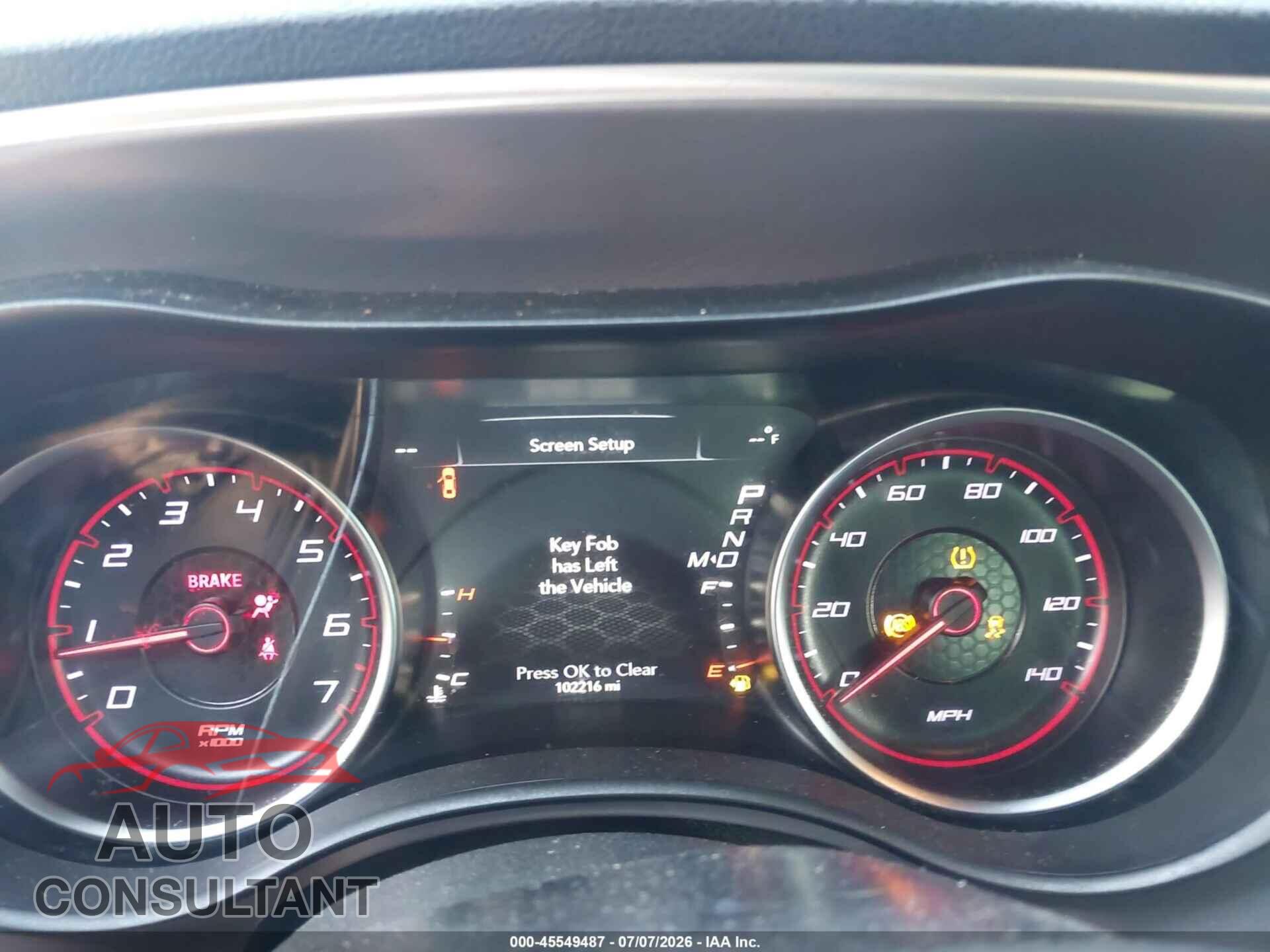 DODGE CHARGER 2019 - 2C3CDXBG2KH541803