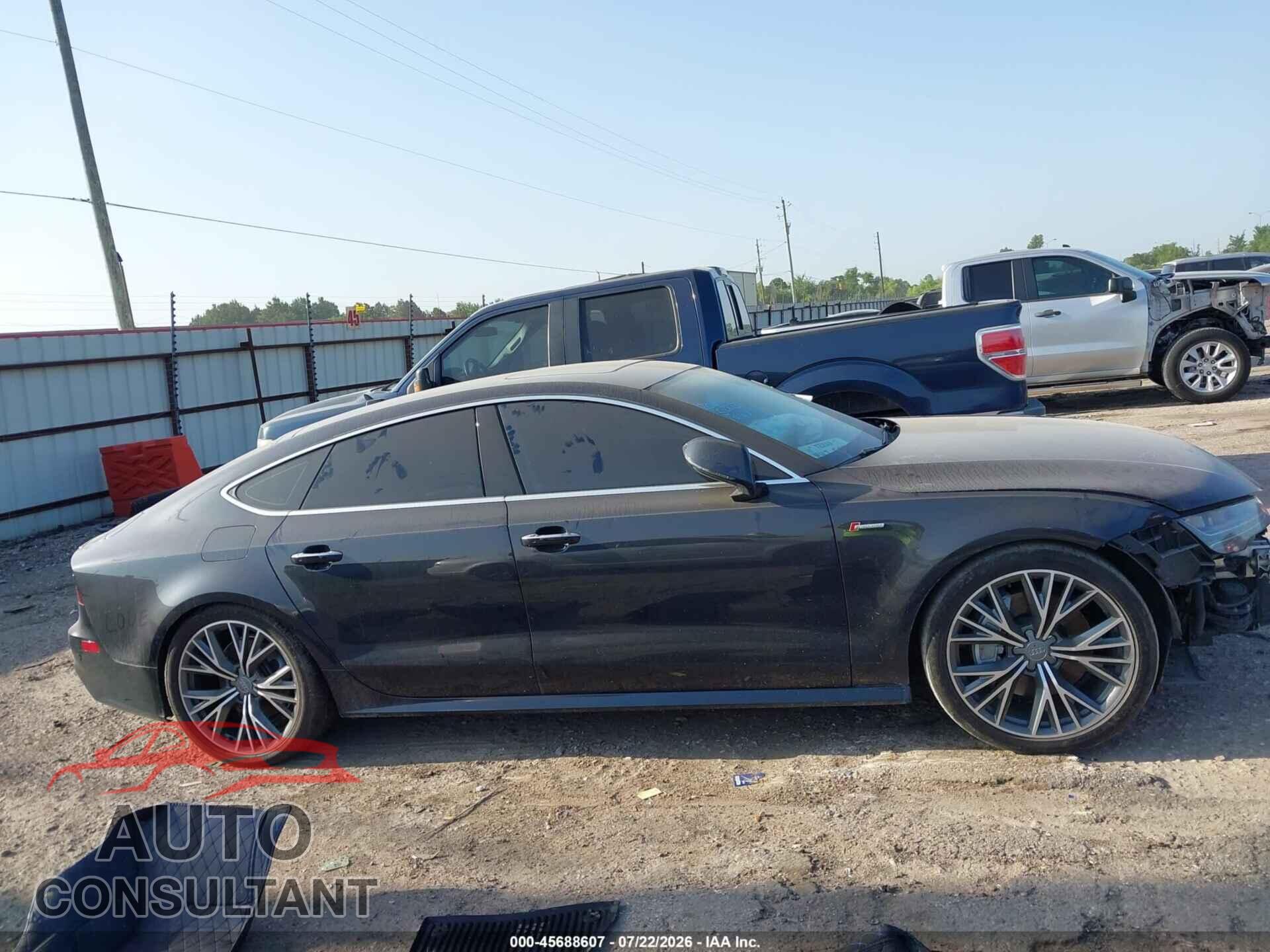 AUDI A7 2016 - WAU2GAFC4GN001707