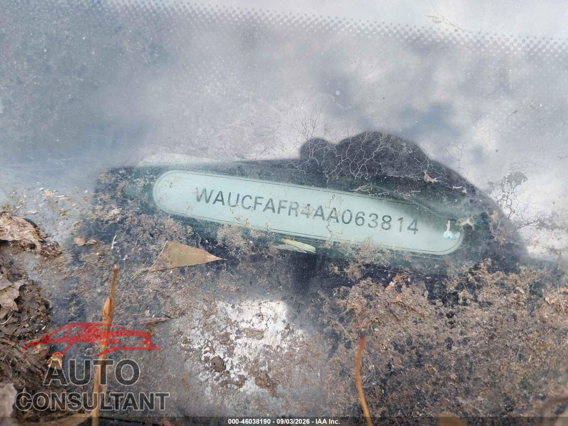 AUDI A5 2010 - WAUCFAFR4AA063814