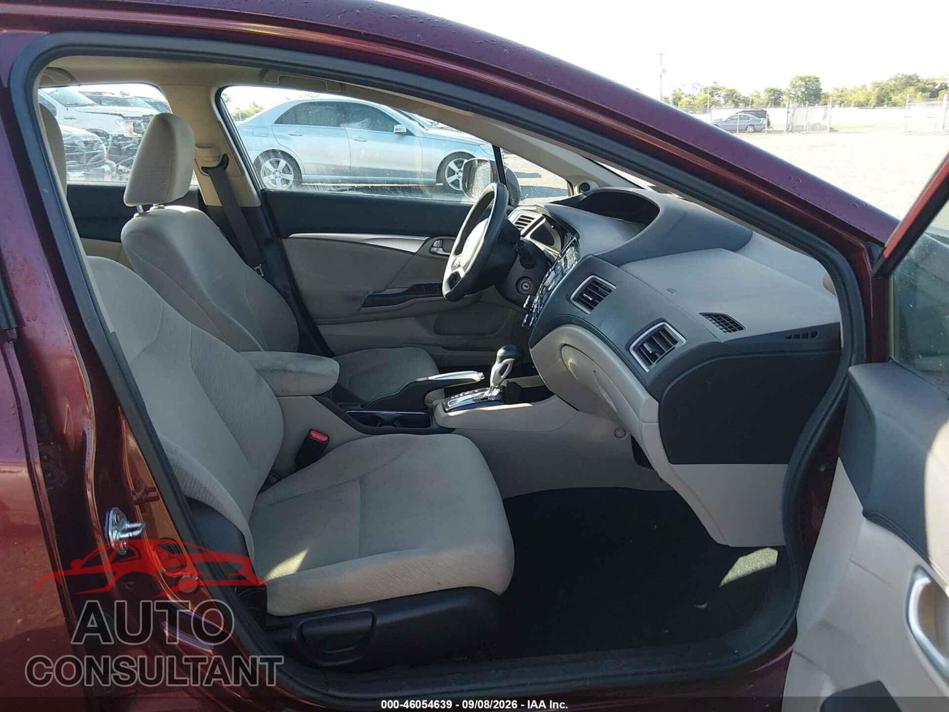 HONDA CIVIC 2013 - 2HGFB2F86DH559049