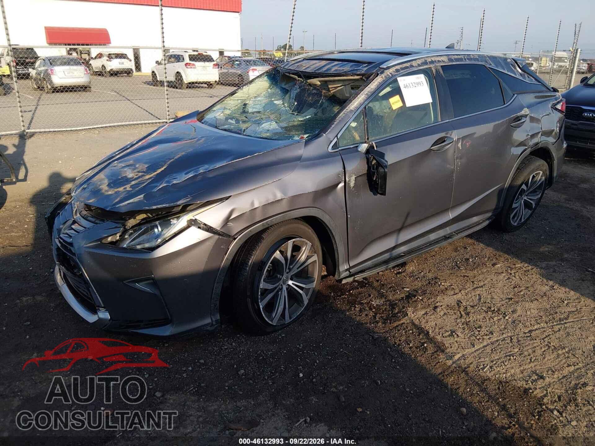 LEXUS RX 350 2017 - 2T2ZZMCA2HC054423