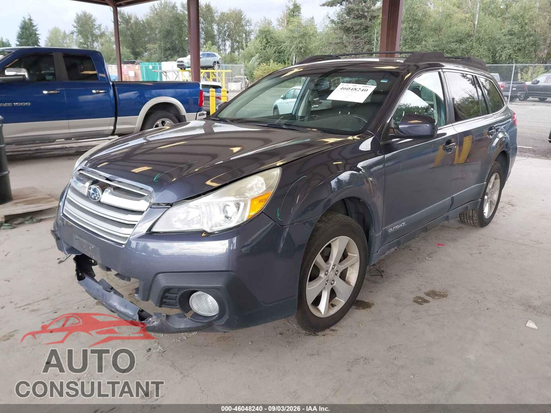 SUBARU OUTBACK 2014 - 4S4BRBDC4E3293563