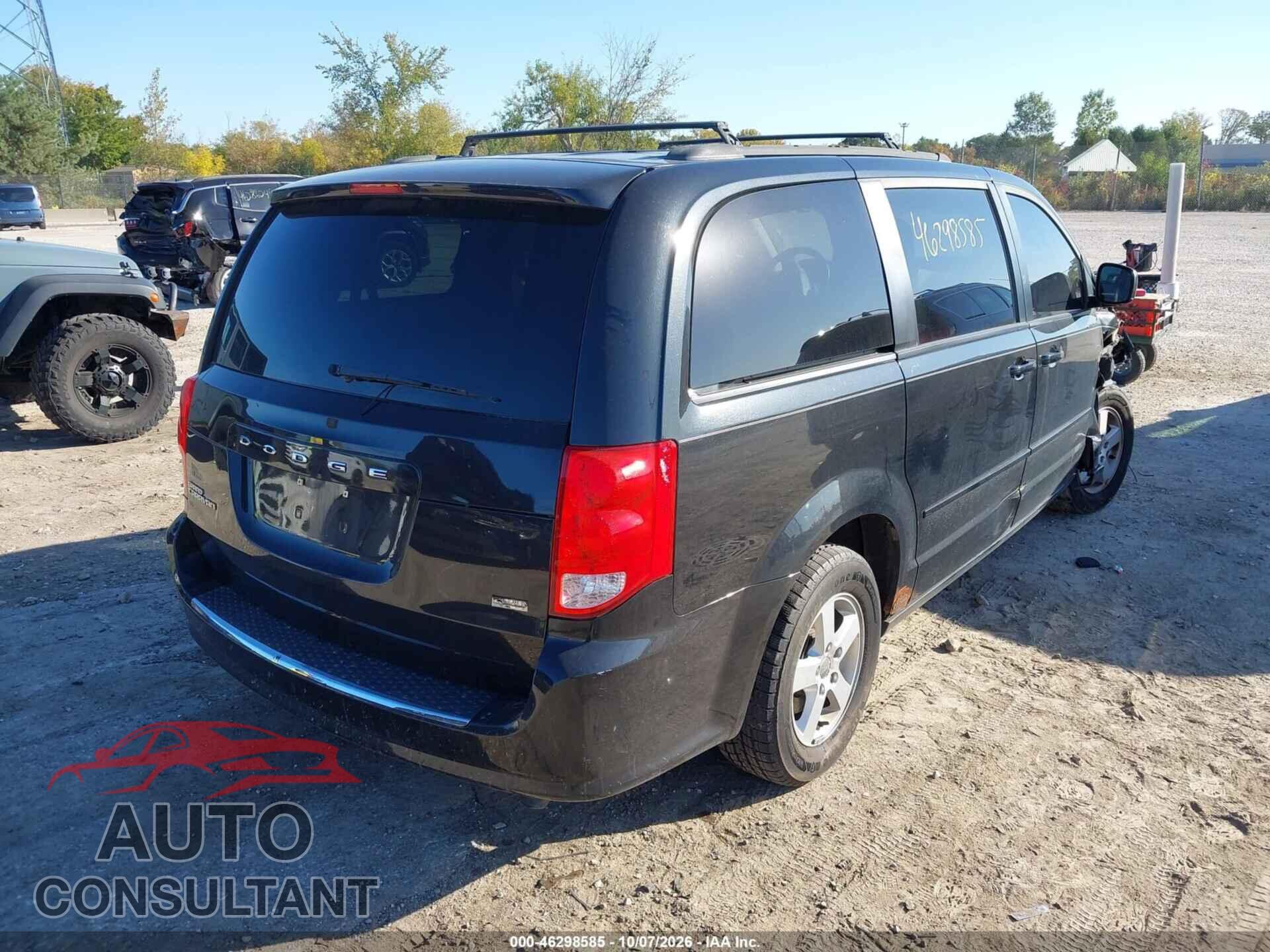 DODGE GRAND CARAVAN 2013 - 2C4RDGCG2DR551877