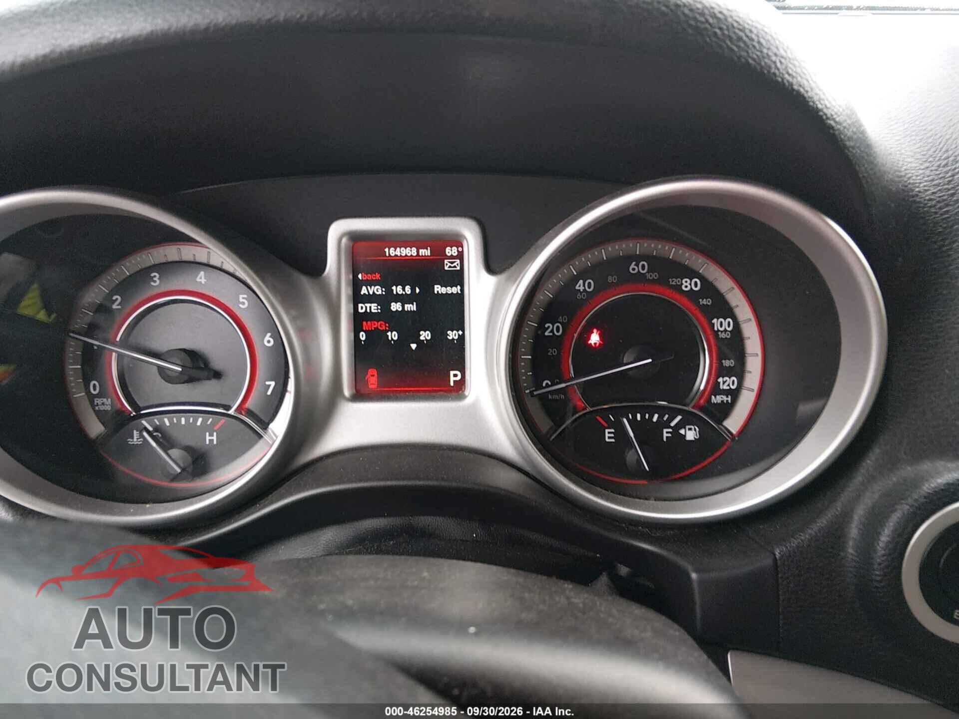 DODGE JOURNEY 2014 - 3C4PDCBB3ET180927