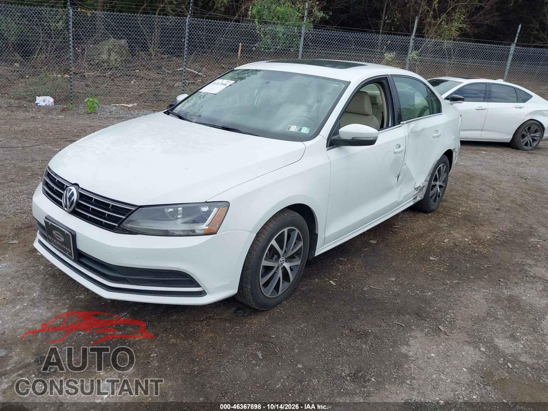 VOLKSWAGEN JETTA 2018 - 3VWDB7AJ3JM254549
