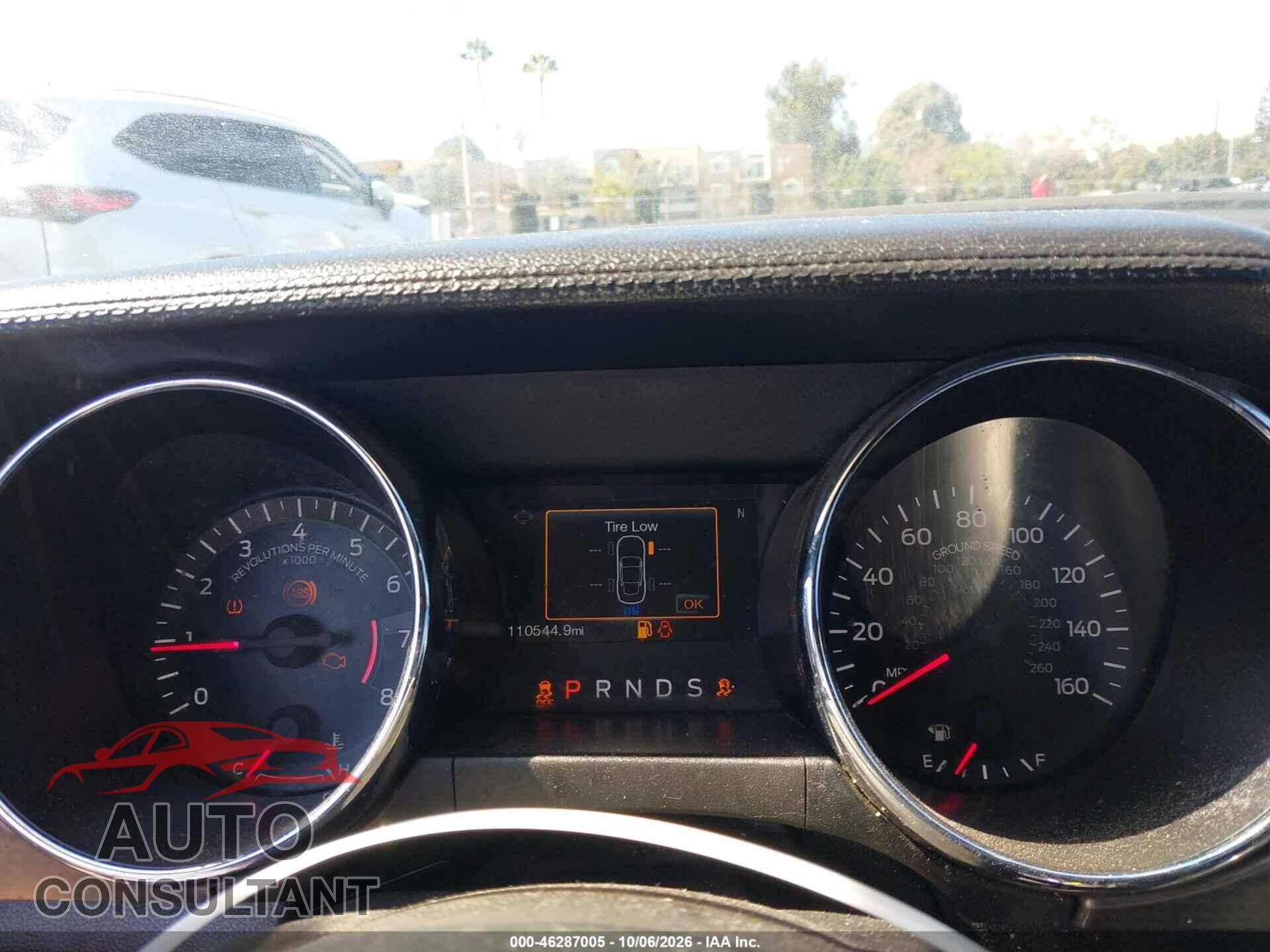 FORD MUSTANG 2017 - 1FA6P8TH2H5266534
