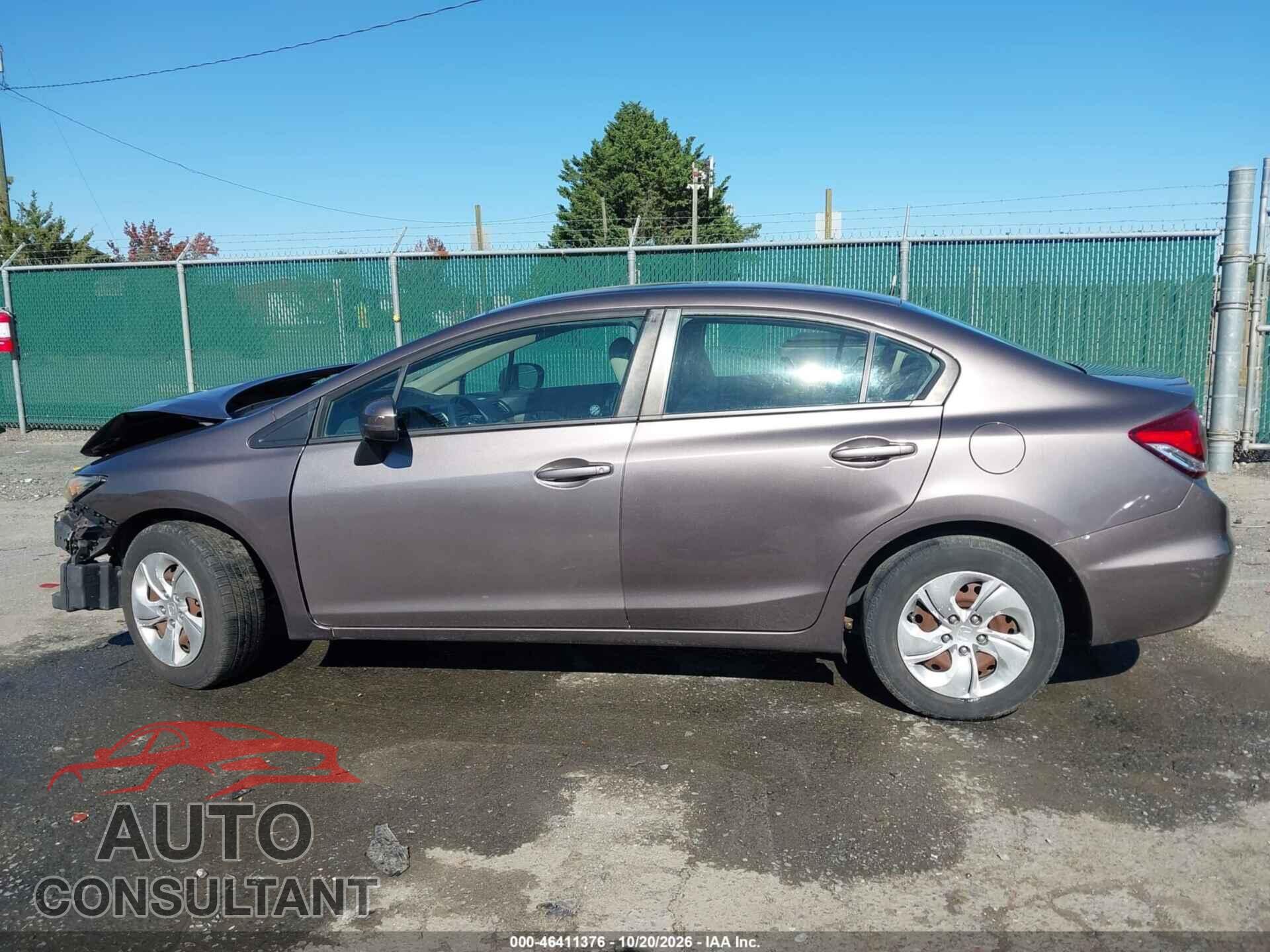 HONDA CIVIC 2014 - 19XFB2F5XEE232896