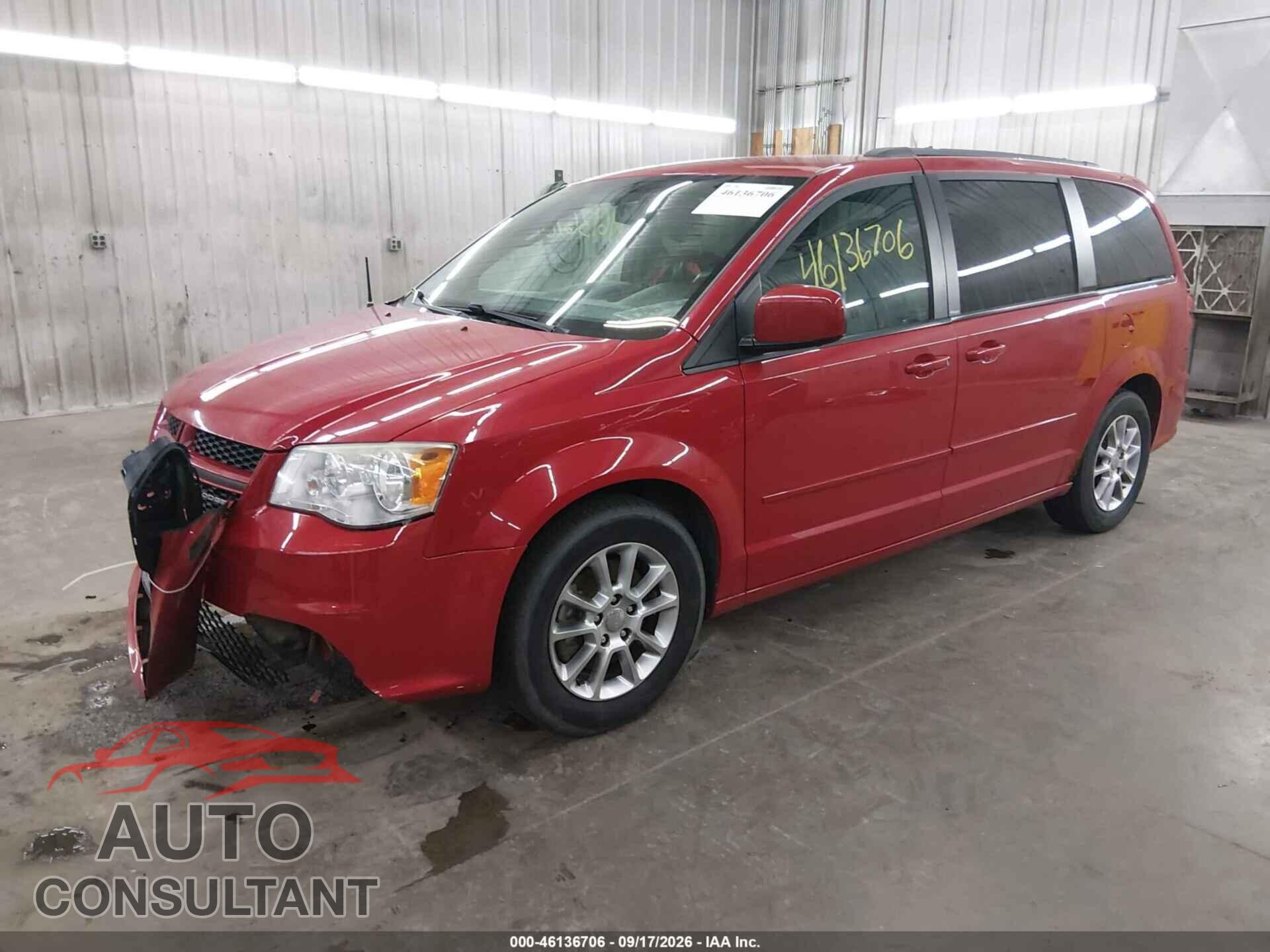 DODGE GRAND CARAVAN 2013 - 2C4RDGEG8DR593192