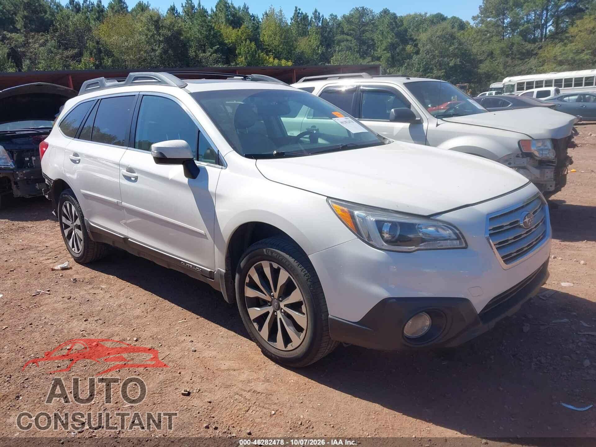 SUBARU OUTBACK 2016 - 4S4BSBNC2G3229446