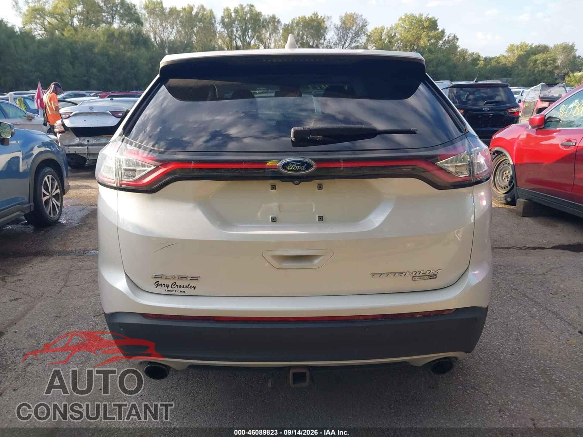 FORD EDGE 2017 - 2FMPK4K93HBB87946