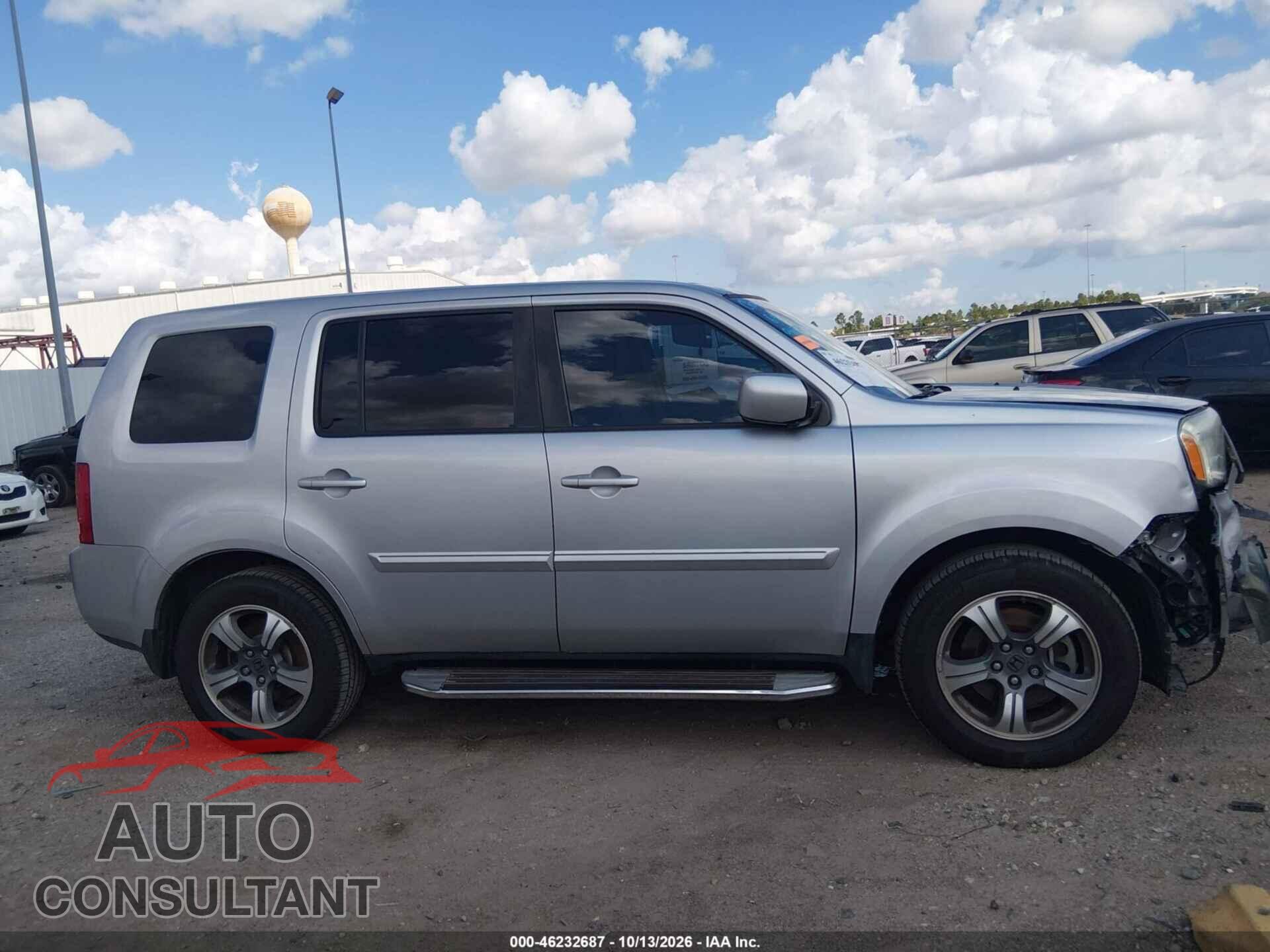 HONDA PILOT 2015 - 5FNYF3H39FB026950