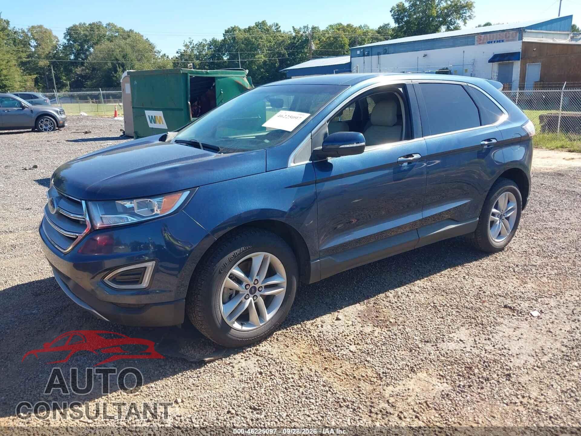 FORD EDGE 2017 - 2FMPK4J92HBB45253