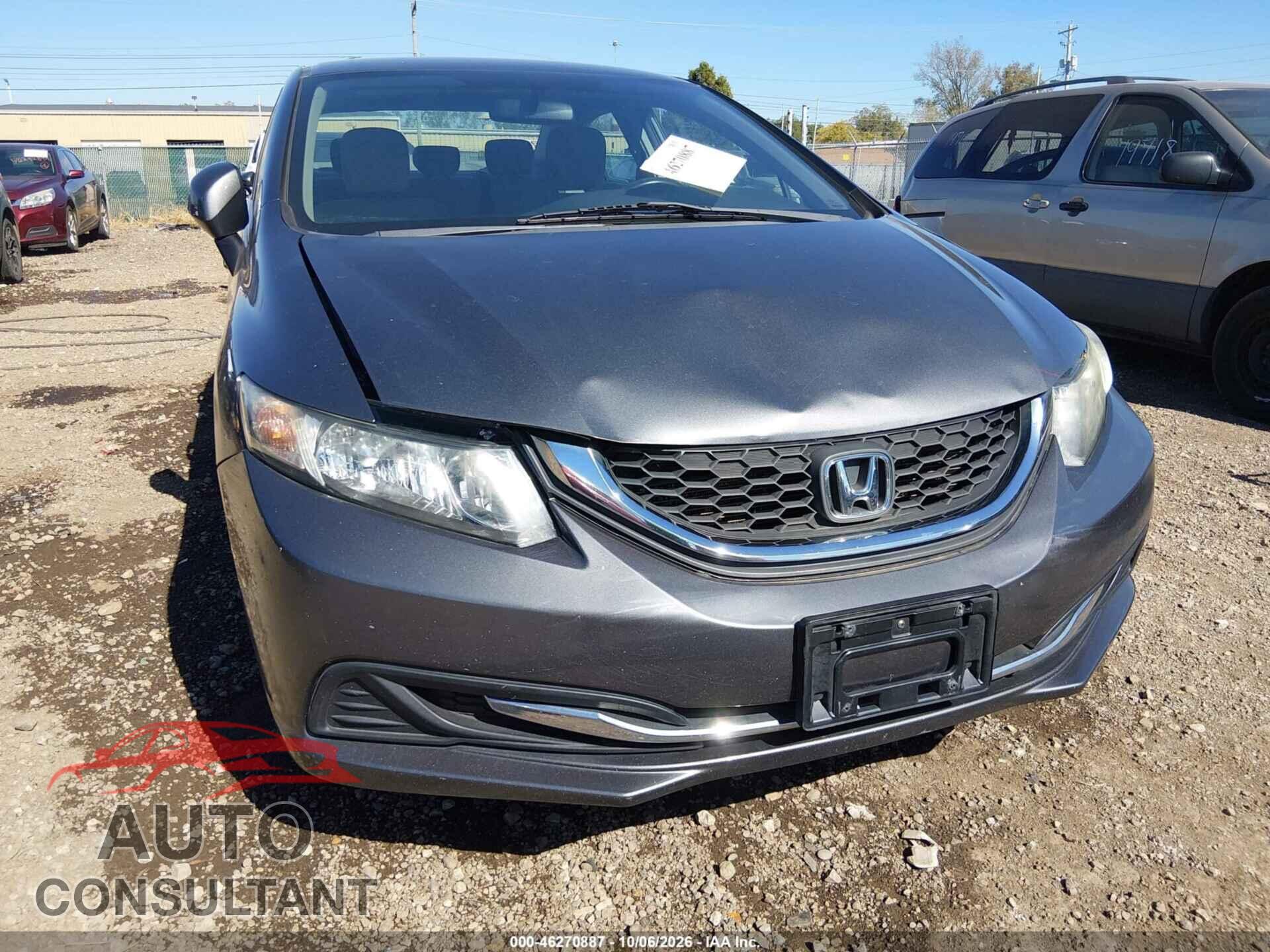 HONDA CIVIC 2013 - 19XFB2F50DE088841
