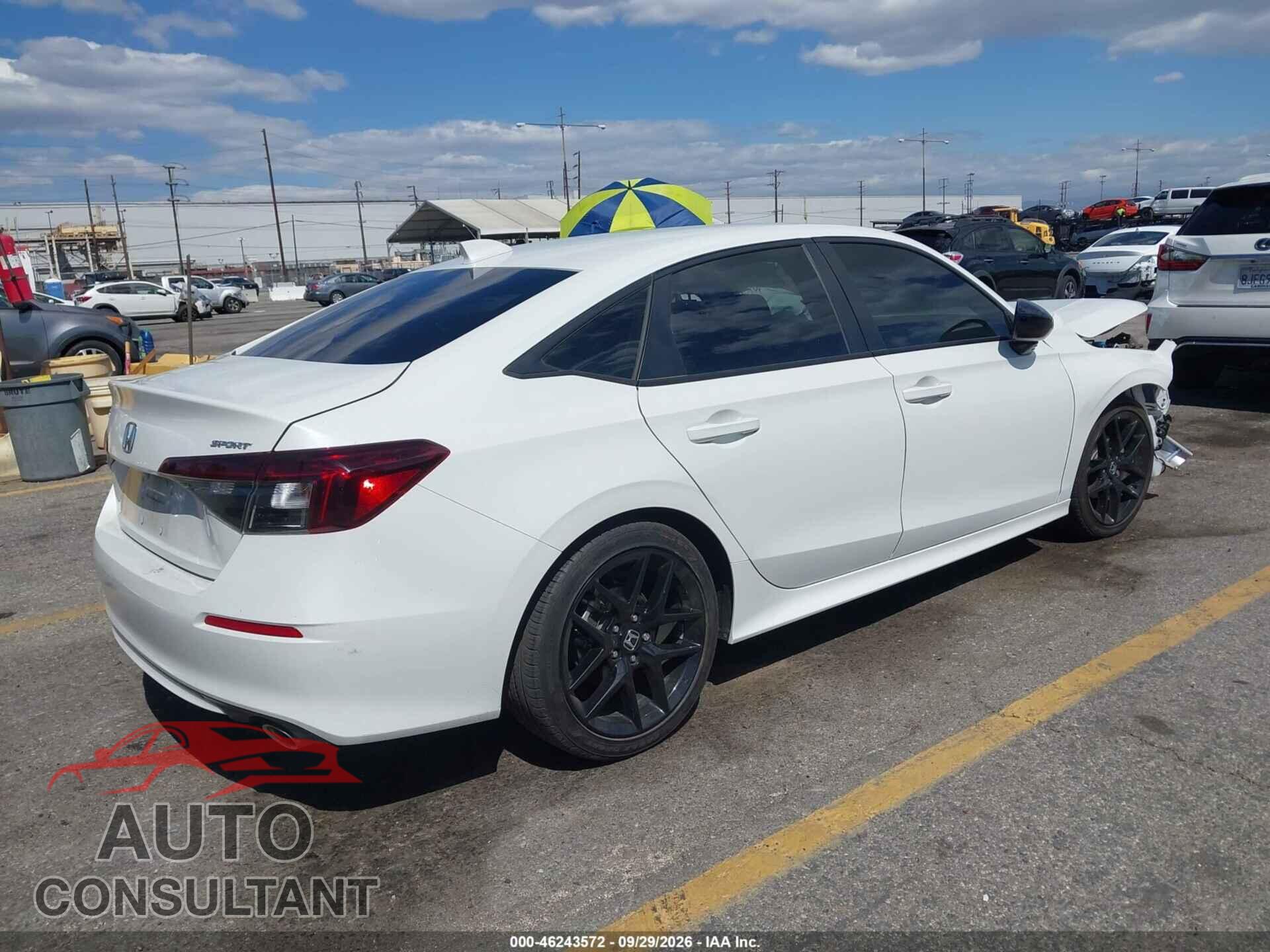 HONDA CIVIC 2025 - 2HGFE2F58SH547060