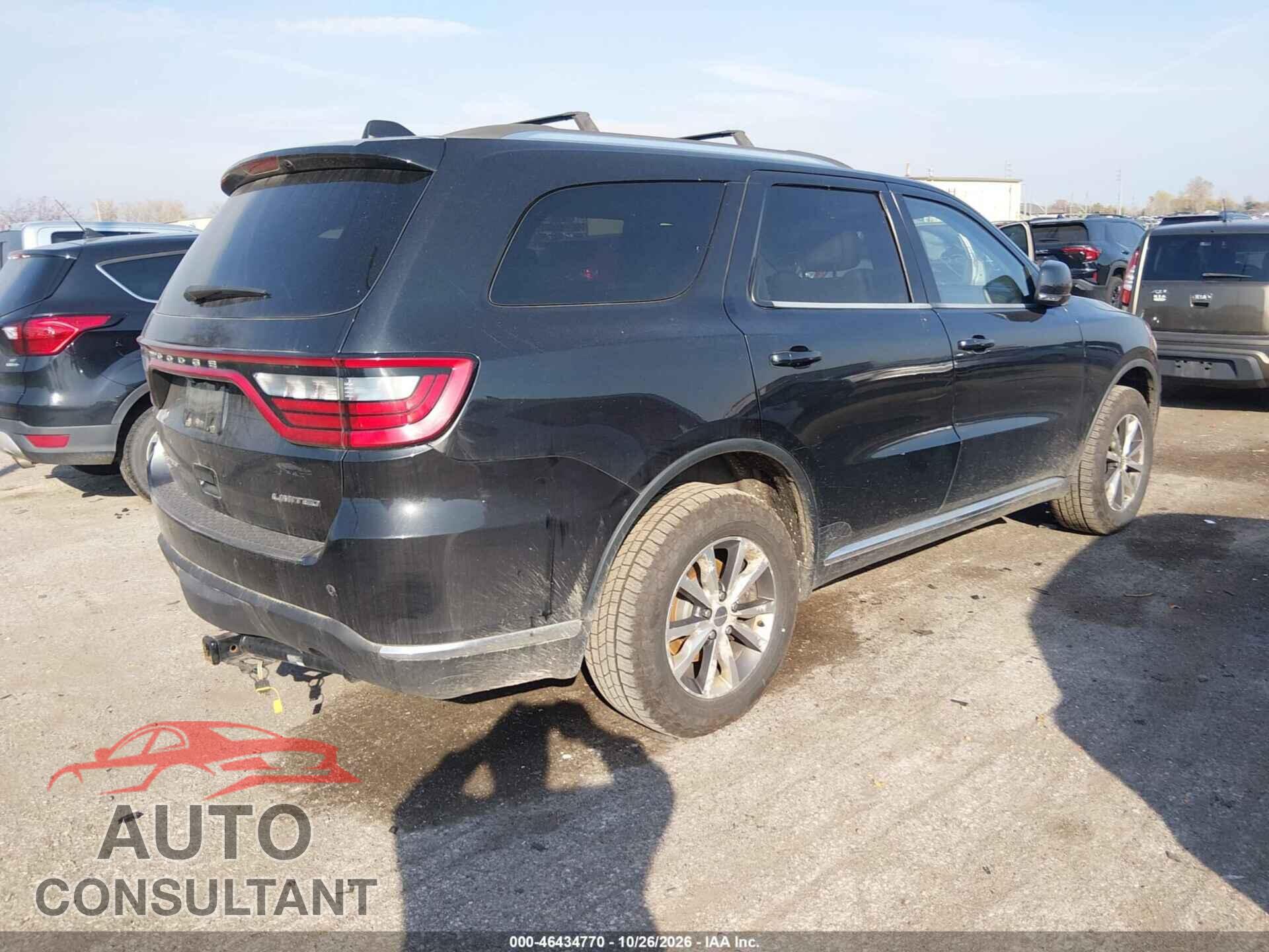 DODGE DURANGO 2016 - 1C4RDJDG4GC331259