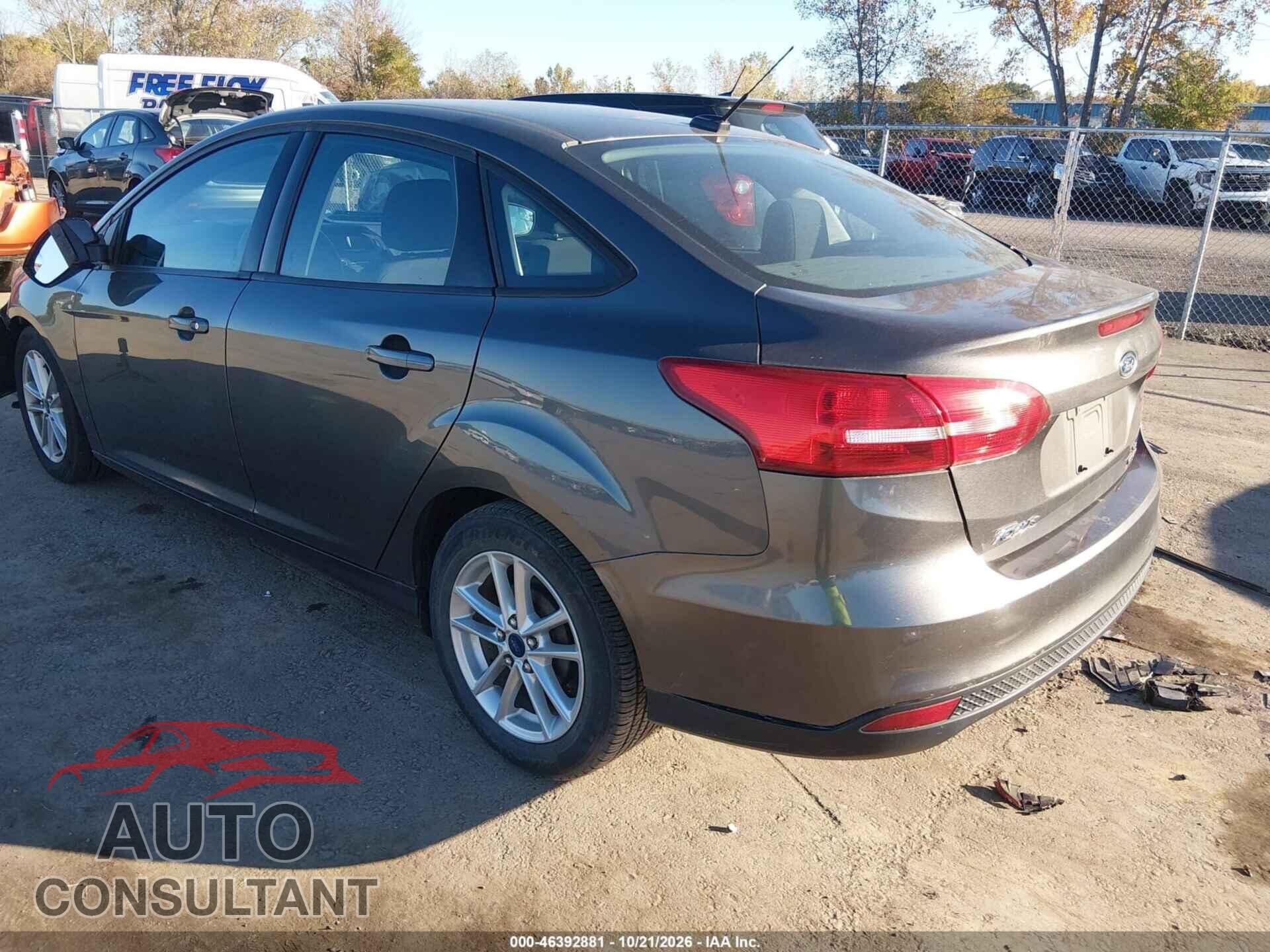 FORD FOCUS 2016 - 1FADP3F20GL217666