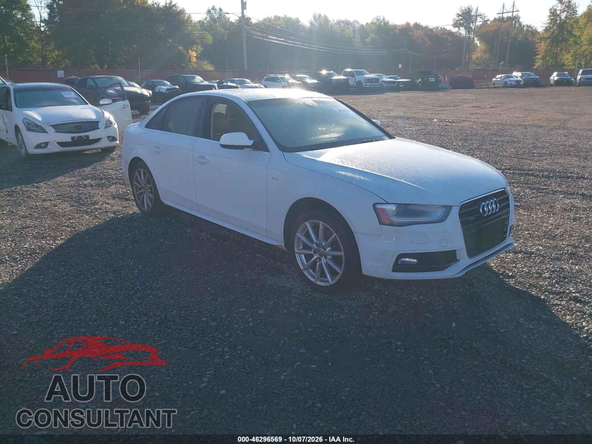 AUDI A4 2014 - WAUFFAFL3EA062796