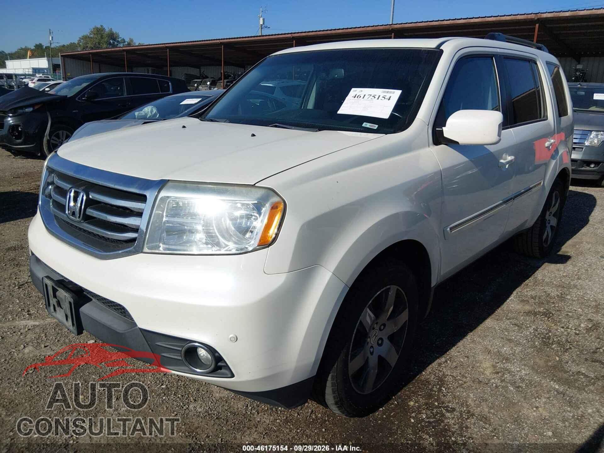 HONDA PILOT 2014 - 5FNYF4H92EB007018